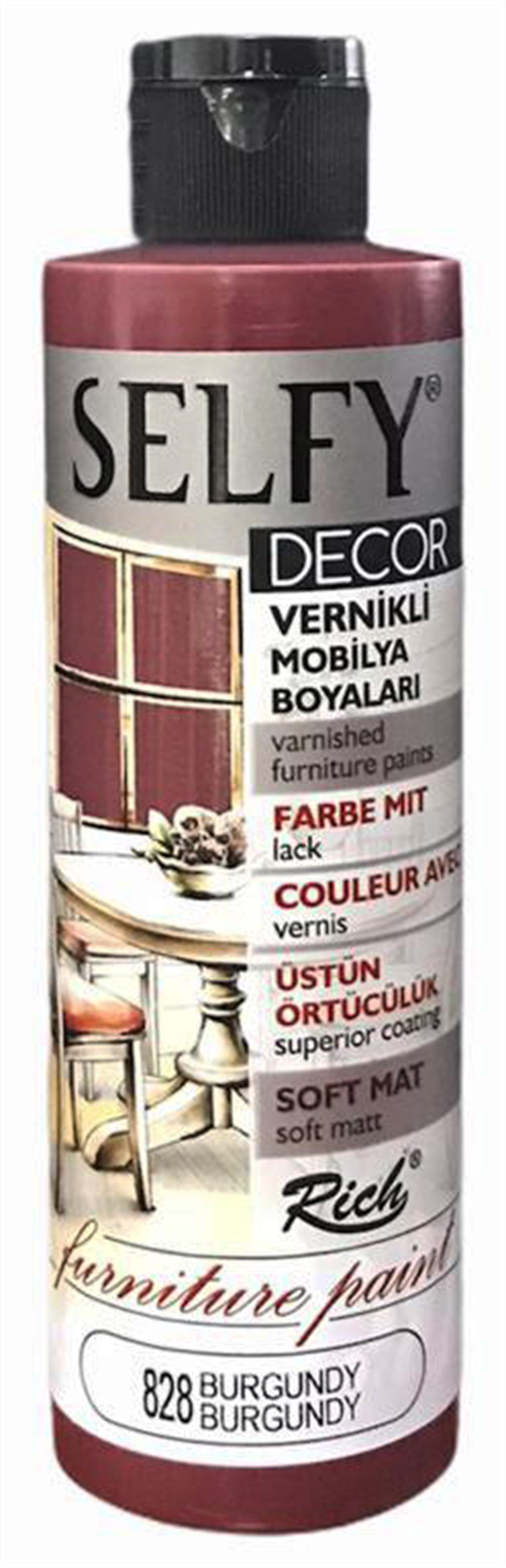 Selfy Decor Burgundy 828