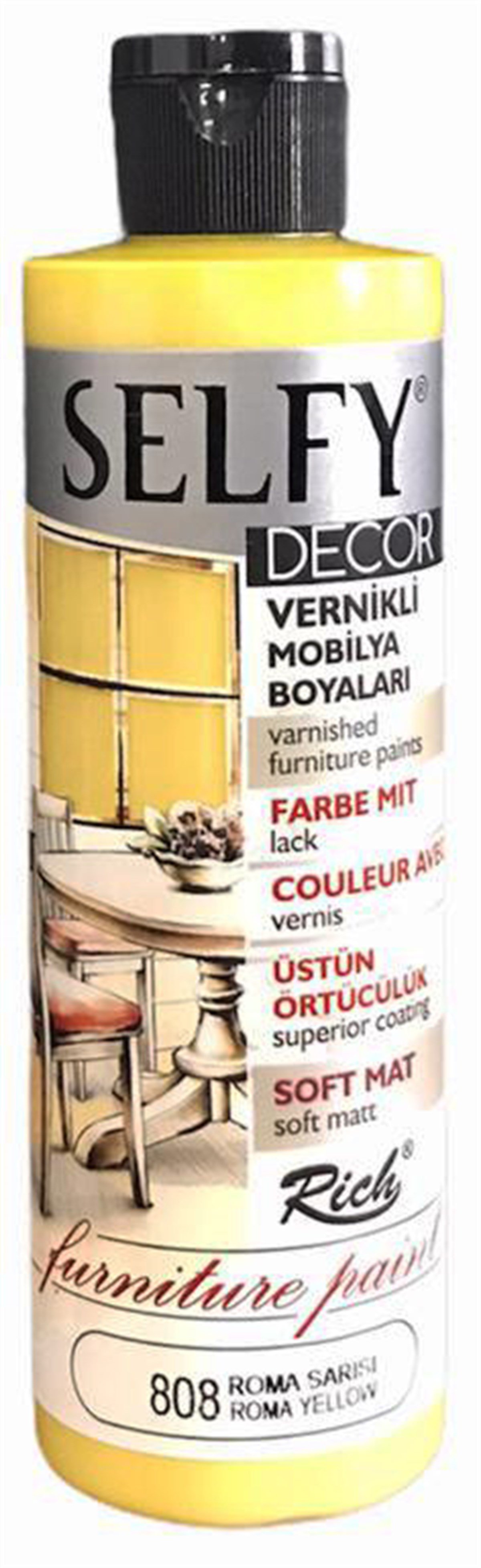 Selfy Decor Roma Sarısı 808