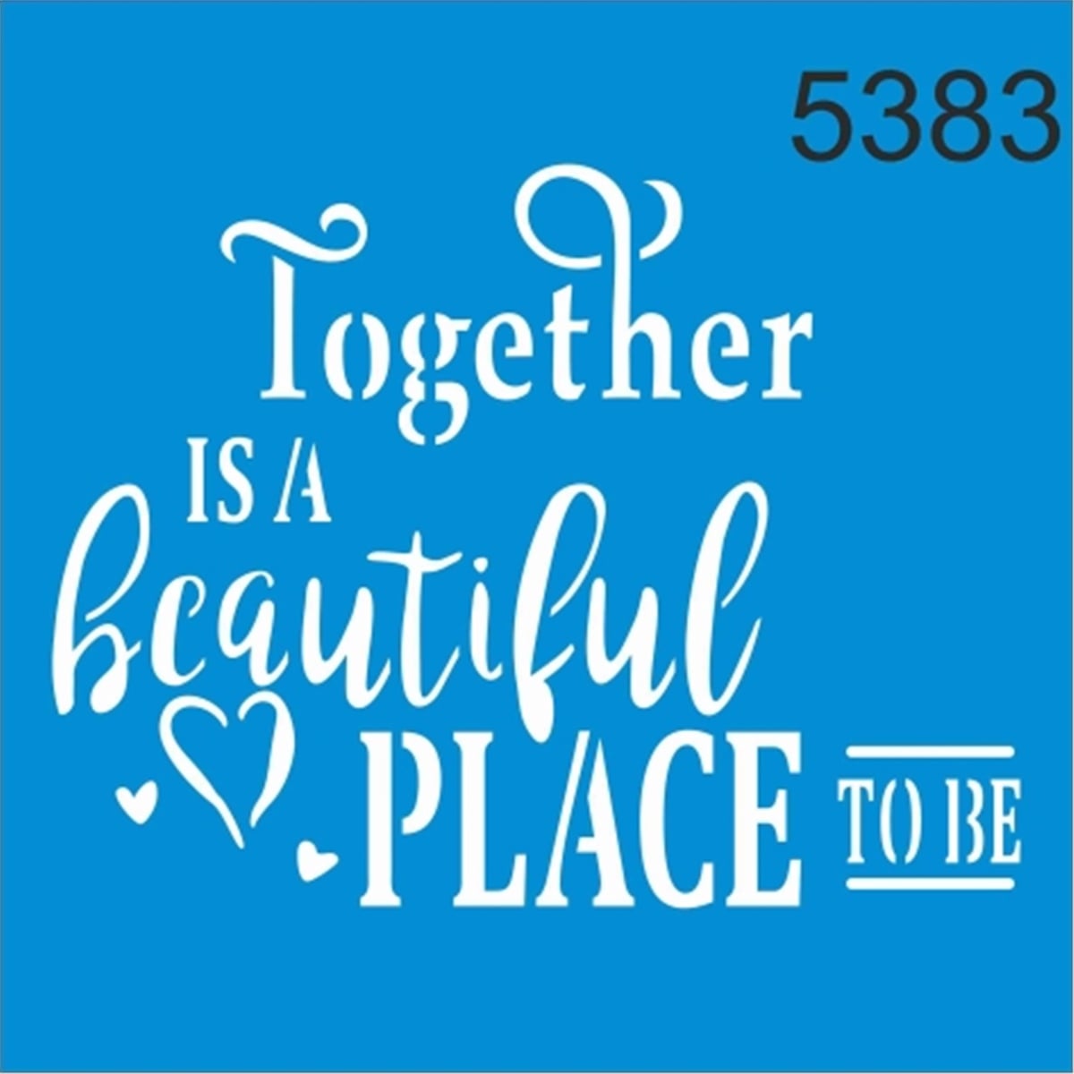 Stencil 5383