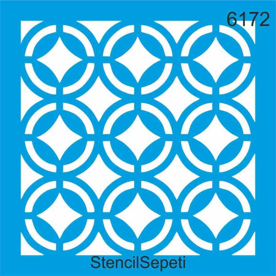 Stencil 6172 30X30 CM