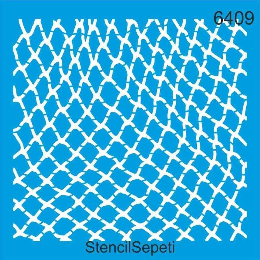 STENCİL 6409 20X20