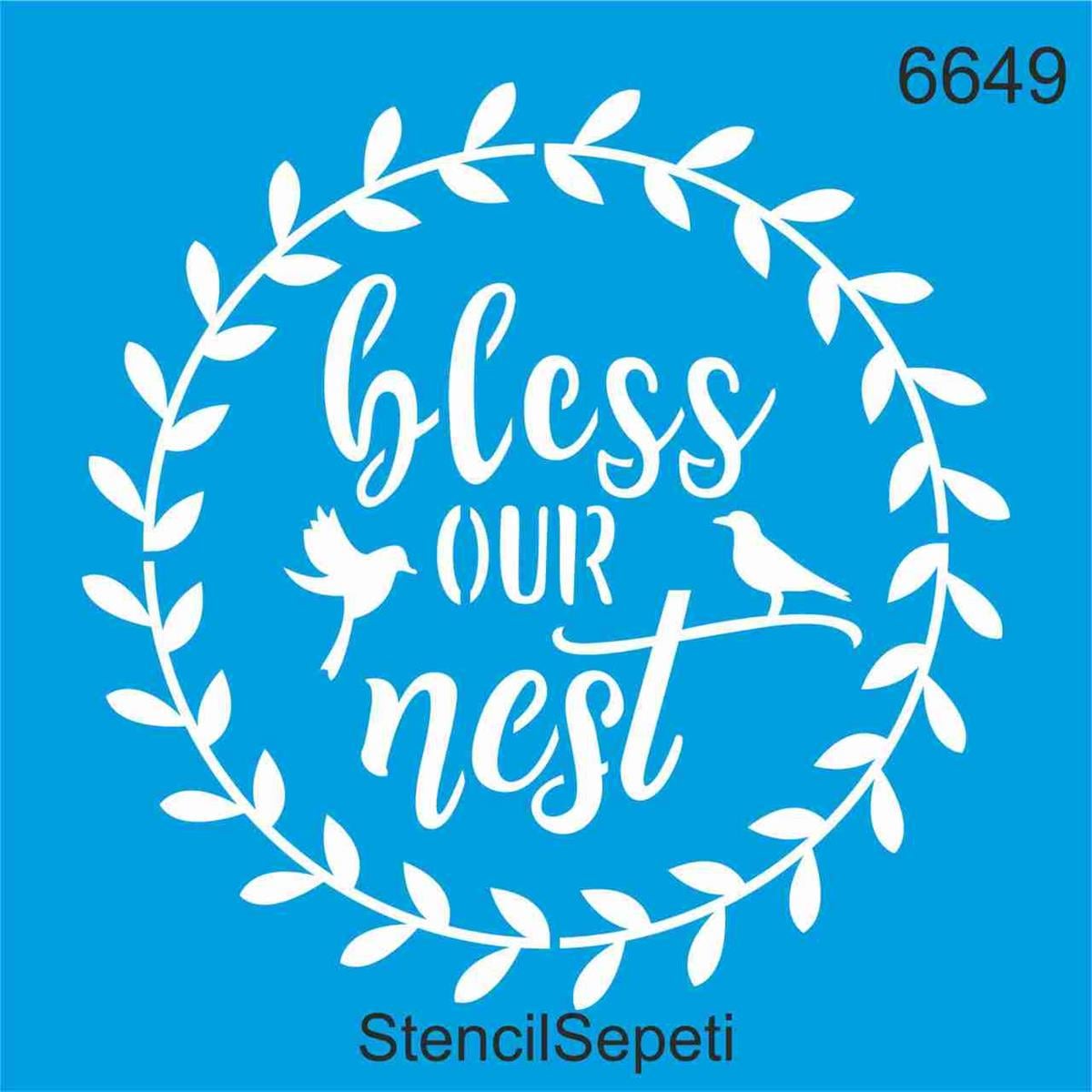 STENCİL 6649 20X20