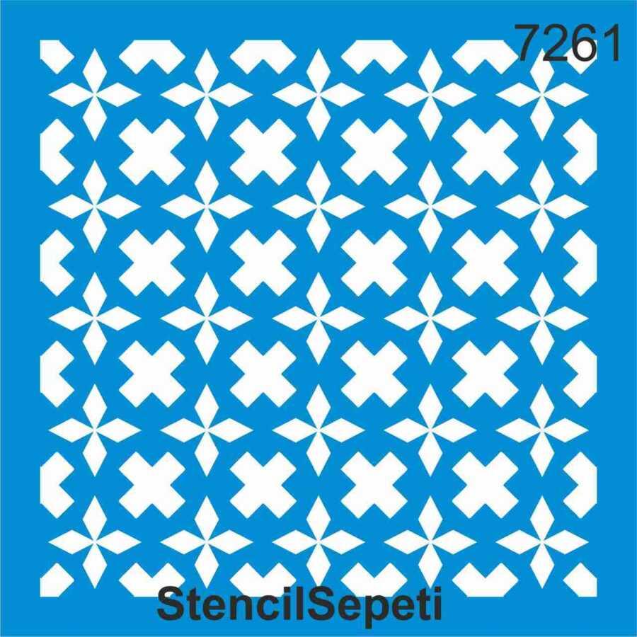 Stencil 7261 30X30 CM