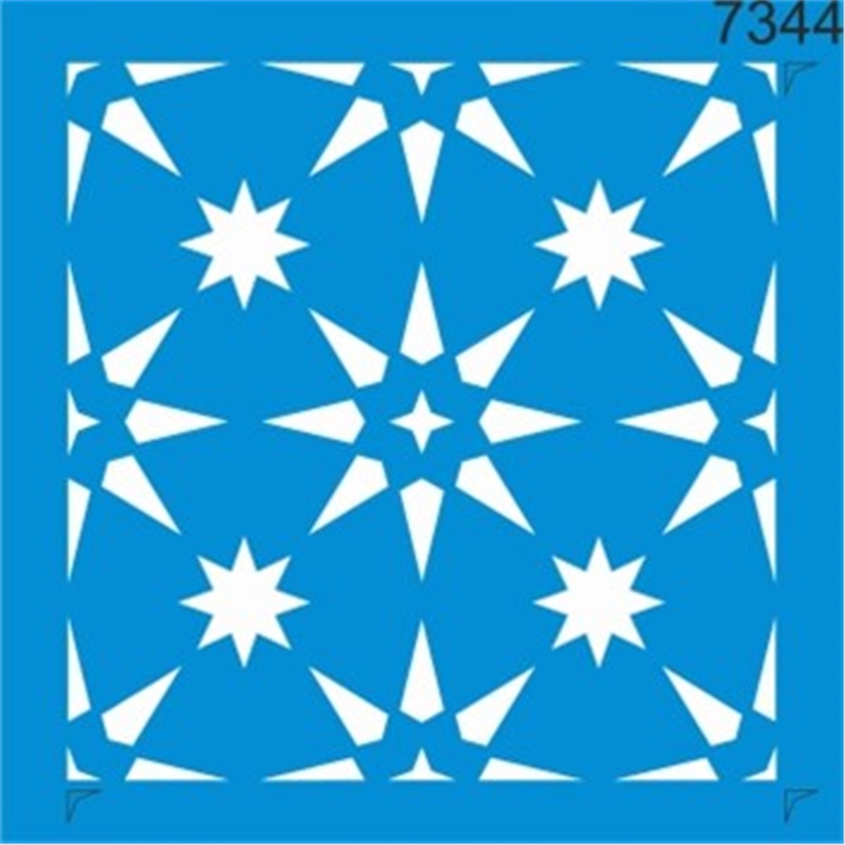 Stencil 7344 40X40
