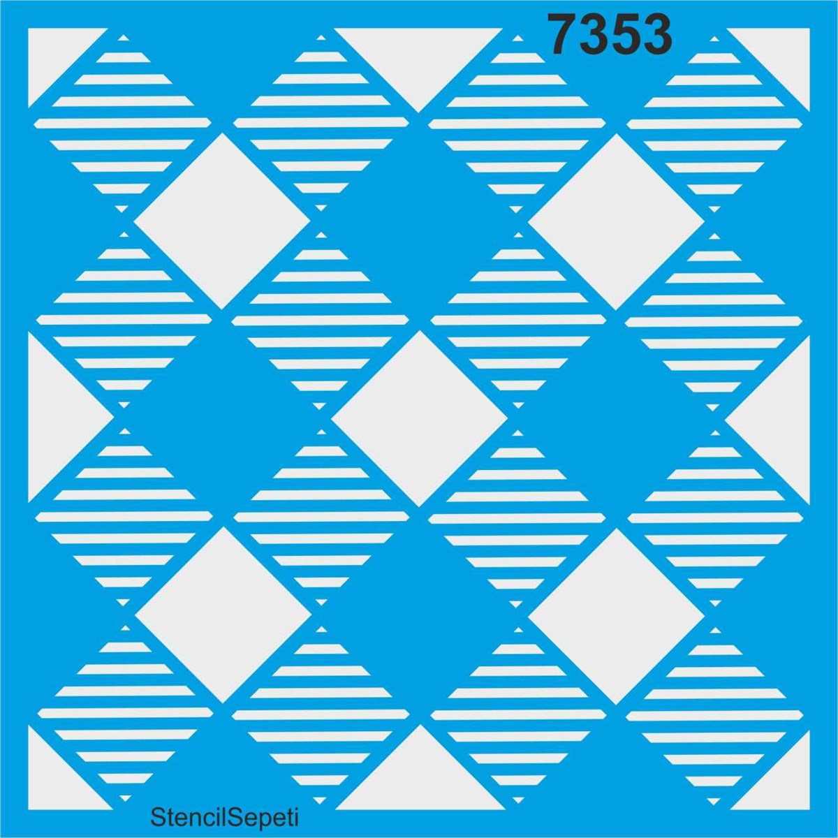 STENCİL 7353 20X20