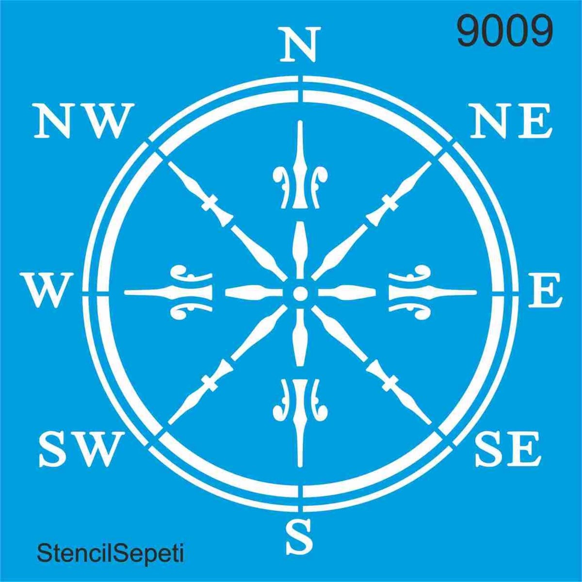STENCİL 9009 20*20
