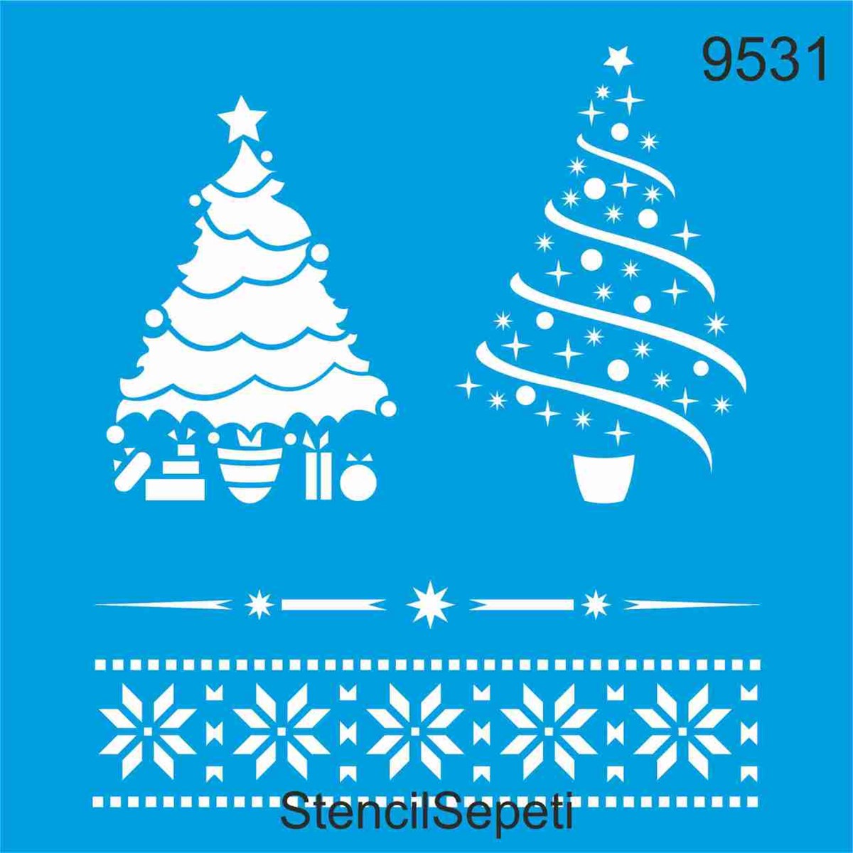 STENCİL 9531 20X20