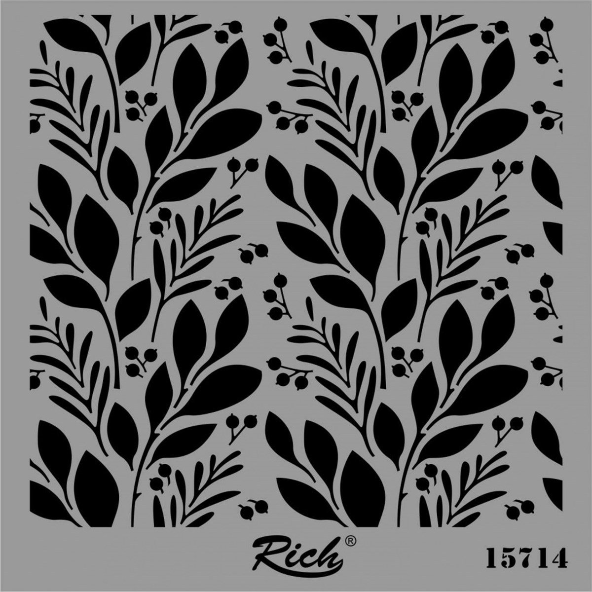 STENCİL15714 25X25 CM