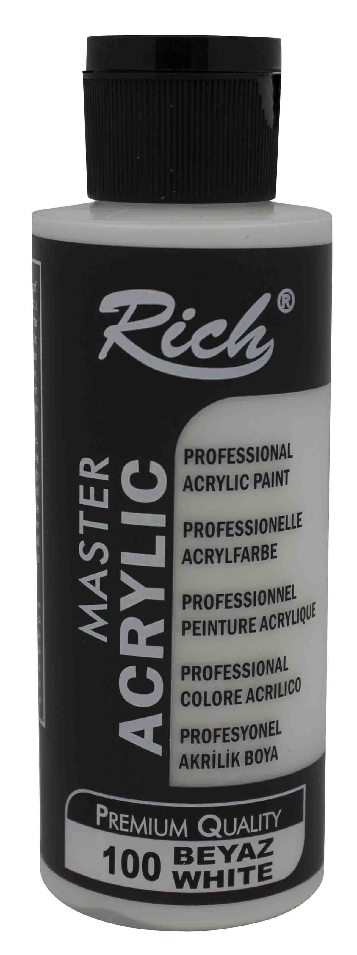 Rich Master Akrilik Boya Beyaz 100|banucahobimarket.com