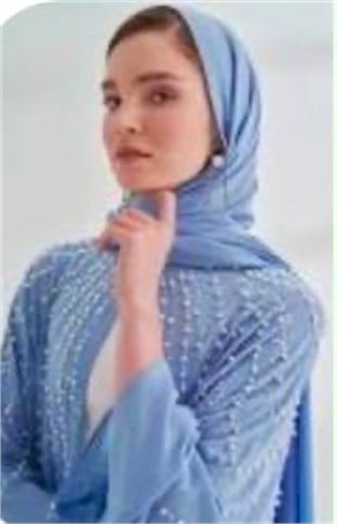 Şal Abiye Taşsız Lila