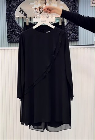 Takım Pantolonlu cl-1496 siyah