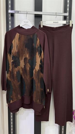 TRİKO TAKIM  KAHVE 279