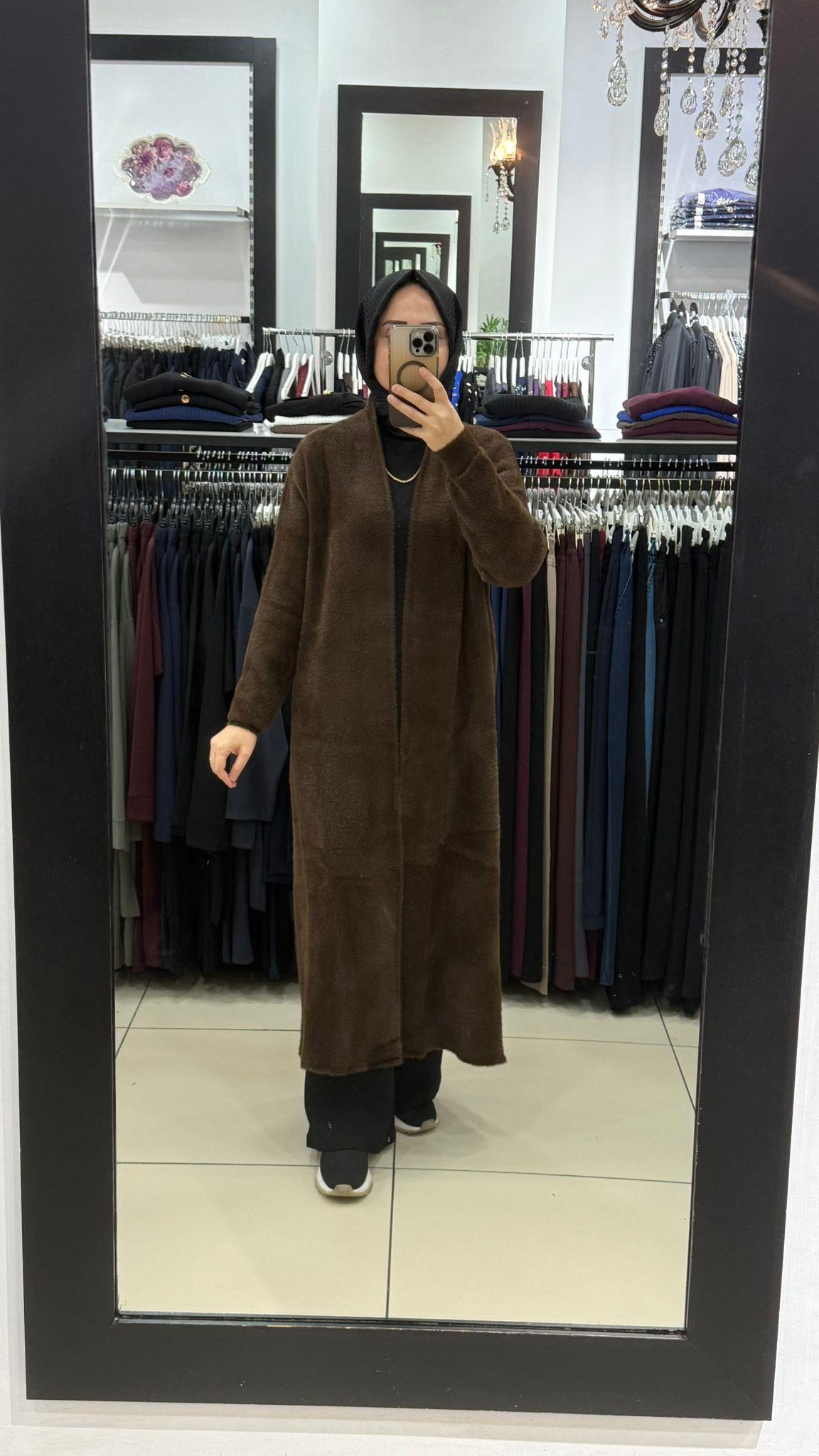 ANGORA HIRKA KAHVERENGİ