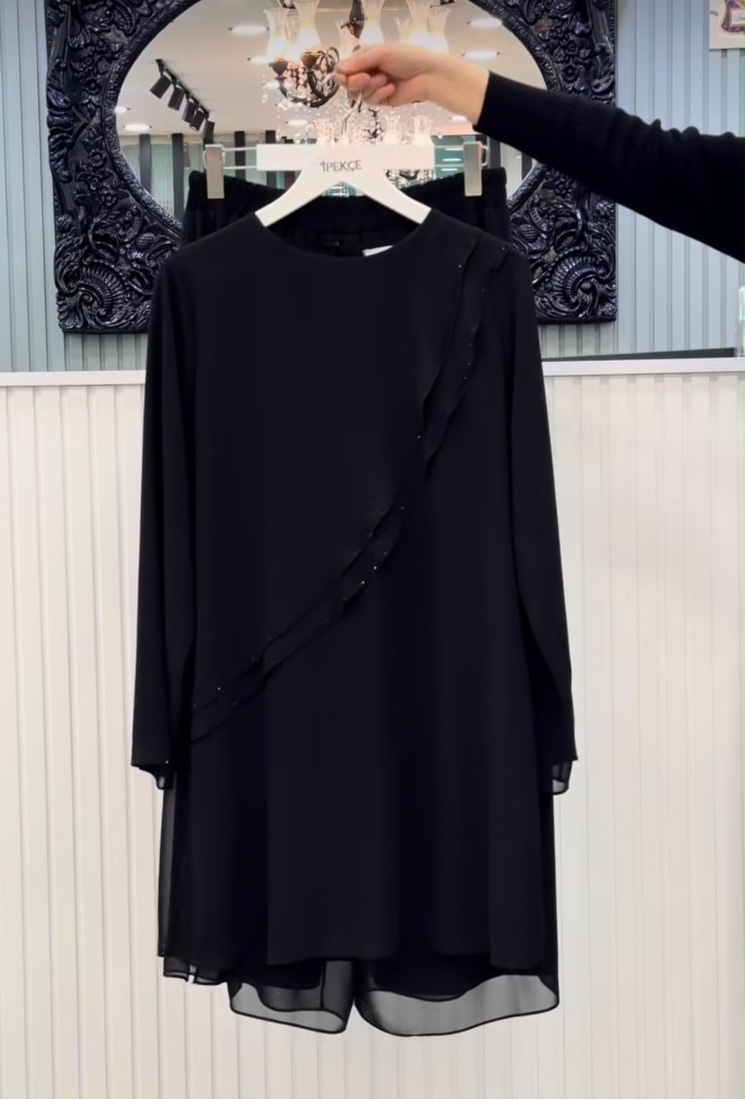 Takım Pantolonlu cl-1496 siyah