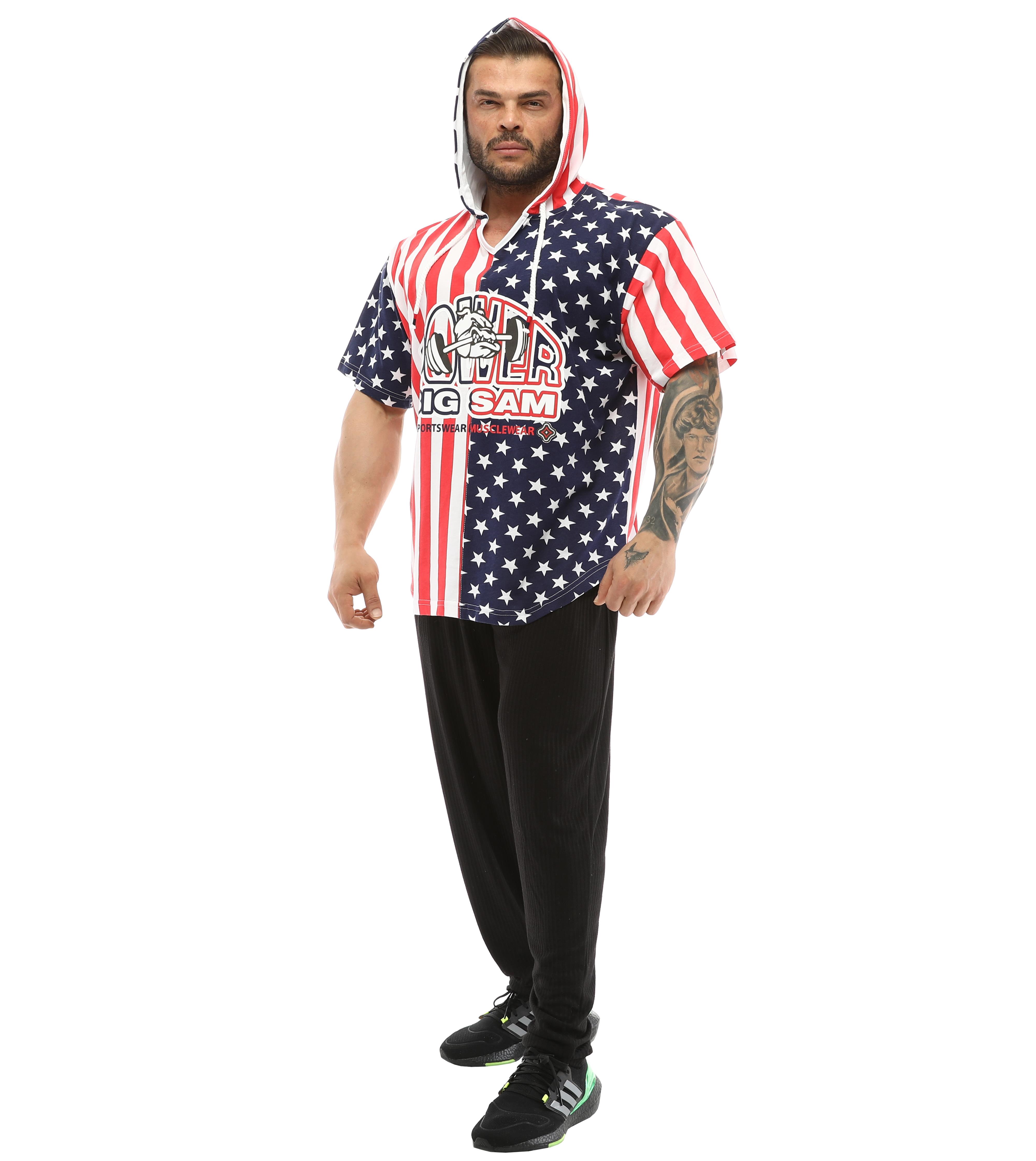 Oversize Hooded Training T-shirt
