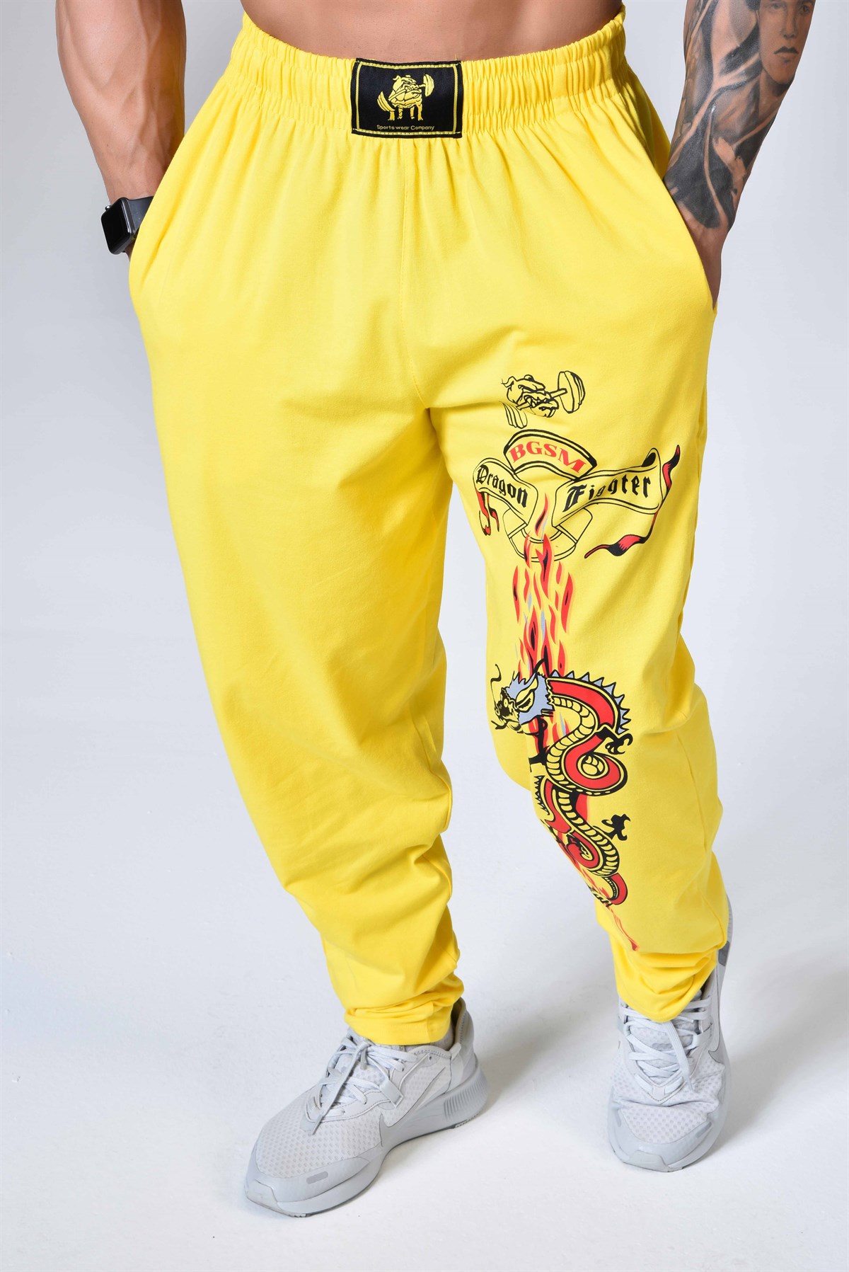 Baggy Dragon Gym Pants