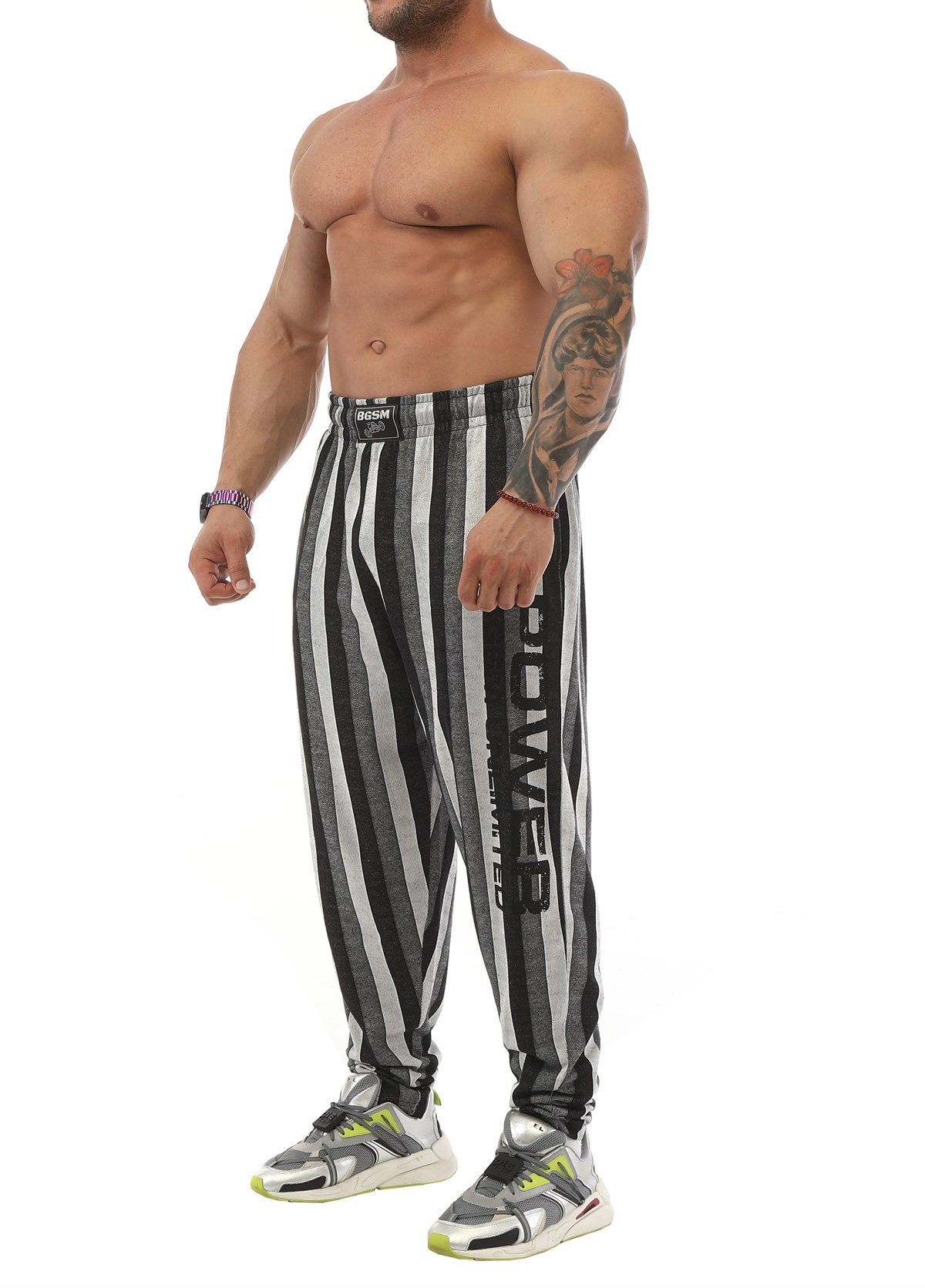 Baggy Stripped Power Pants