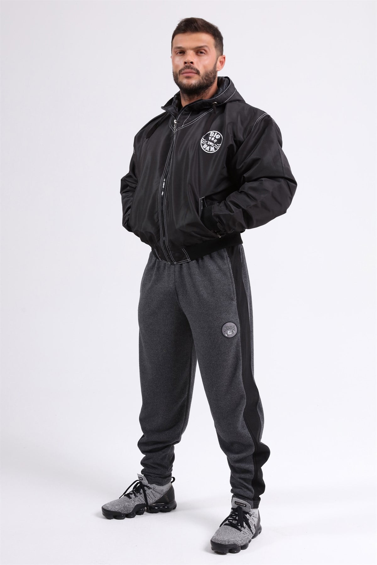 Bodybuilding Bomber Coat 4006