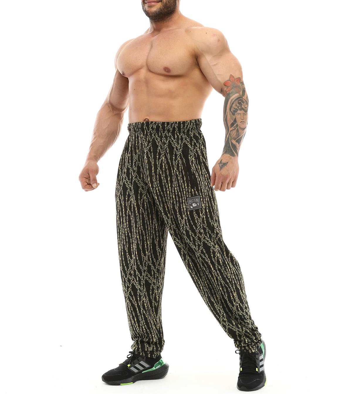 Mens Loose Fit Sweatpants with Zippered Pockets