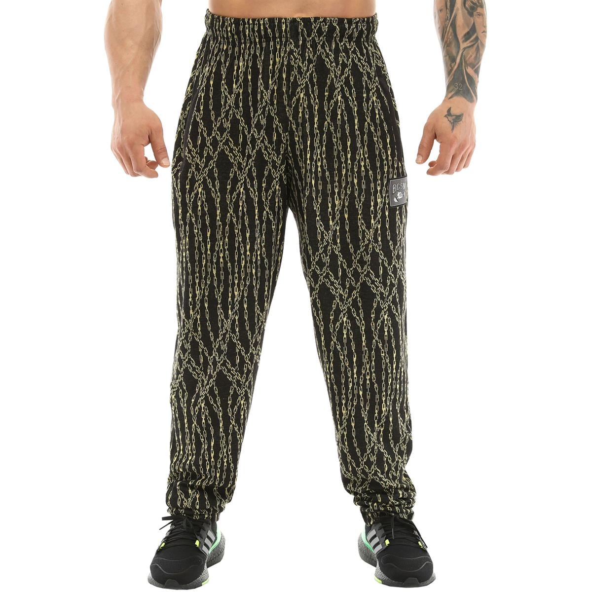 Mens Loose Fit Sweatpants with Zippered Pockets