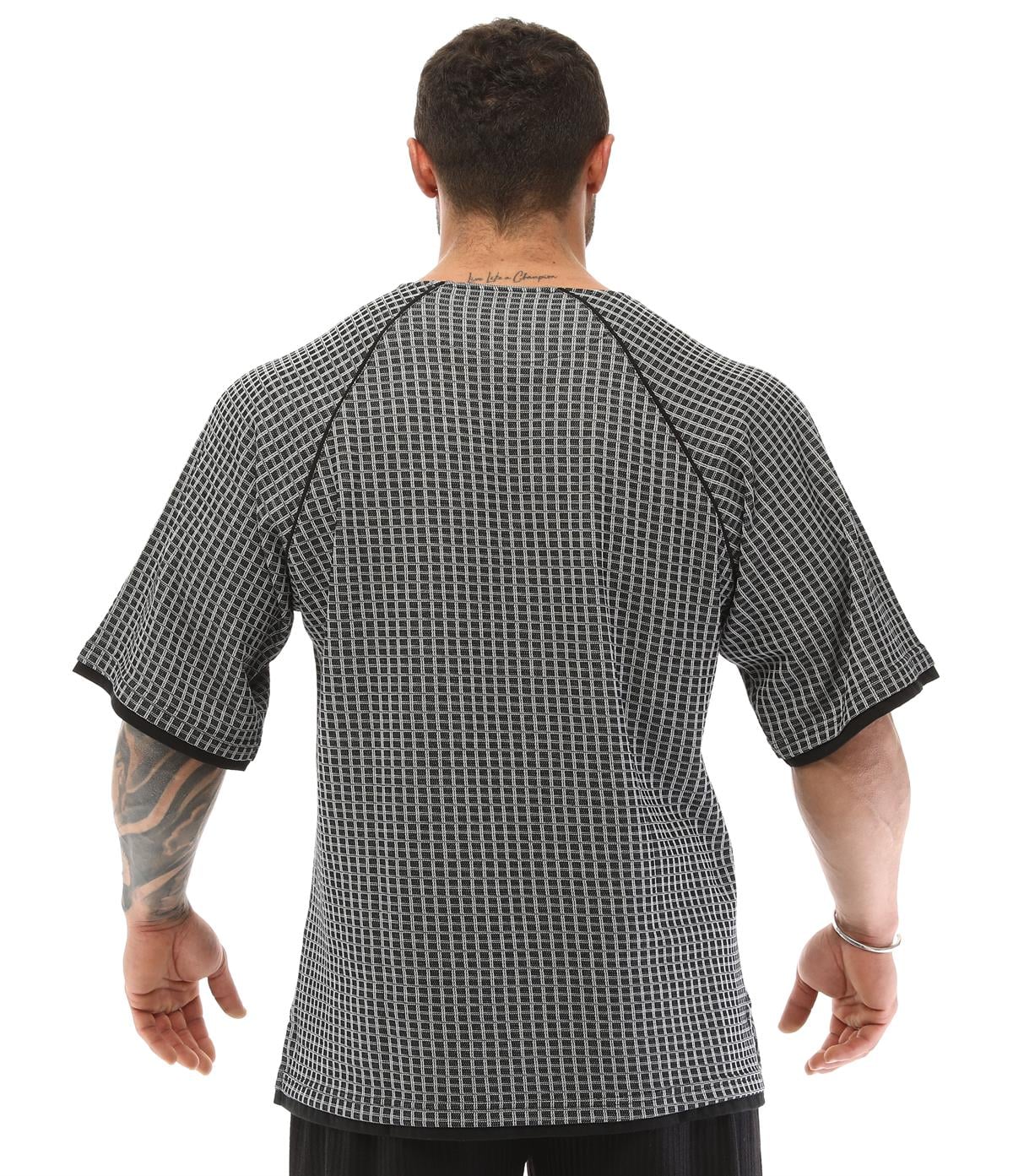 Mens Lace Up T-shirt 