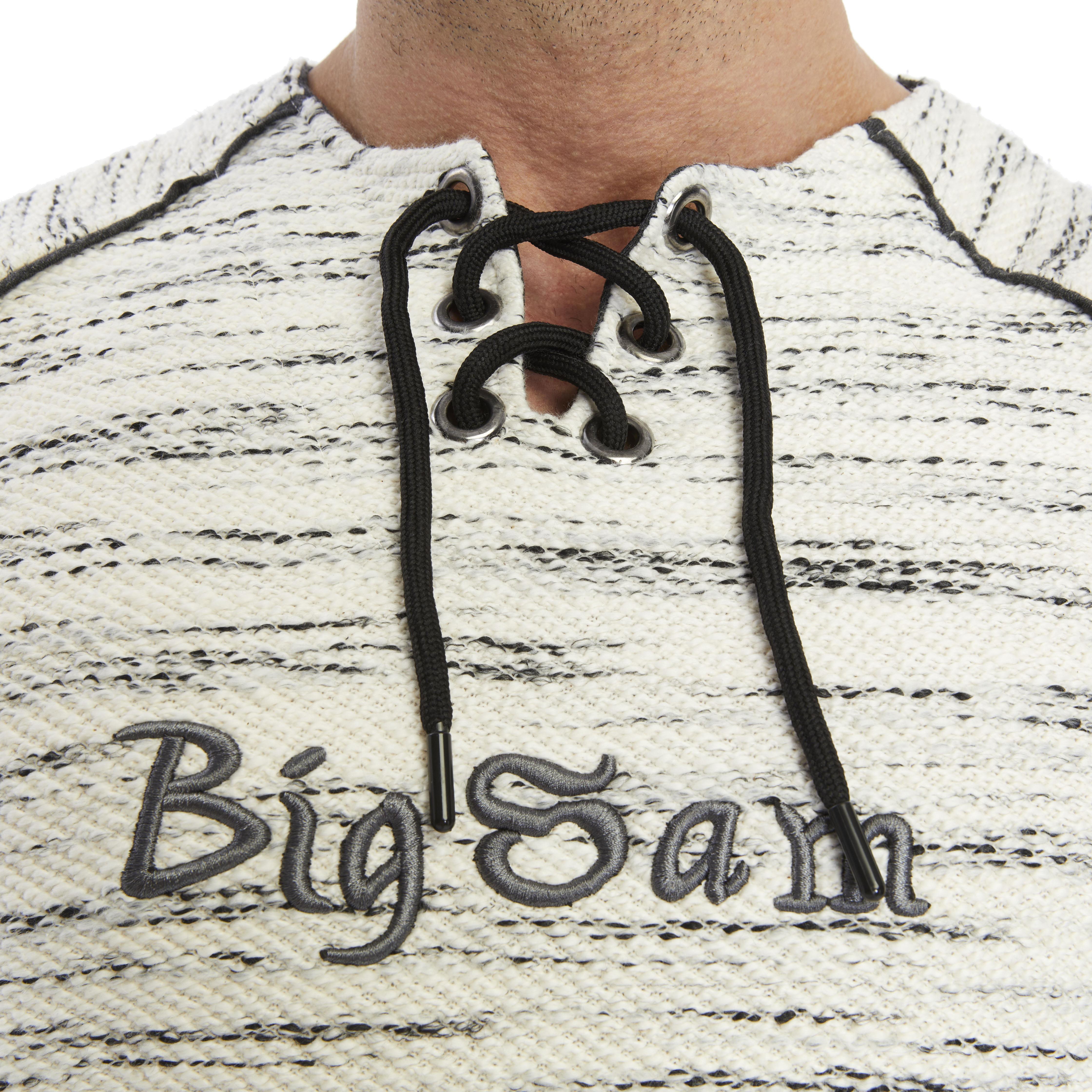 Knit Texture Oversize Sweatshirt