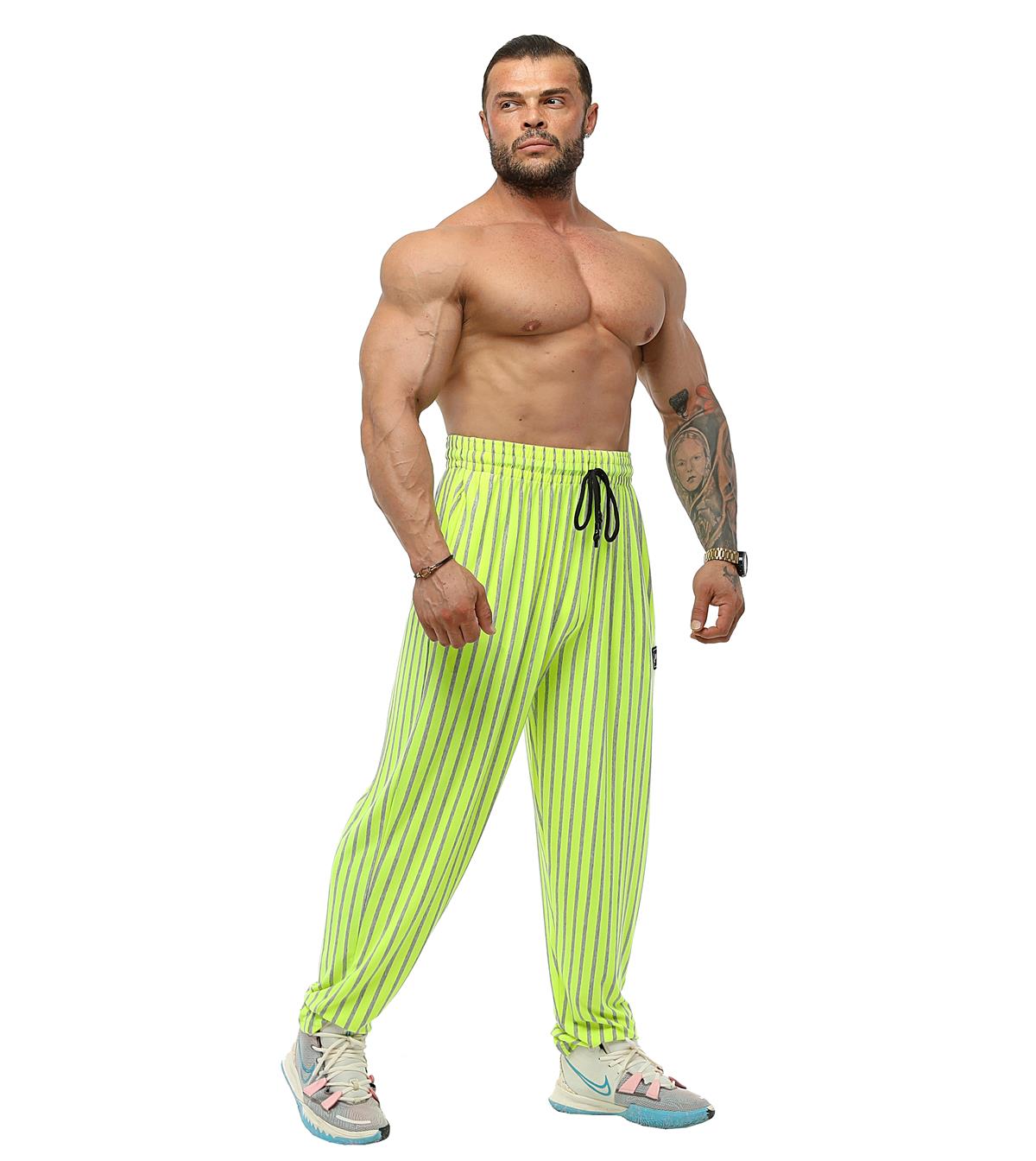 Loose Fit Neon Gym Pants