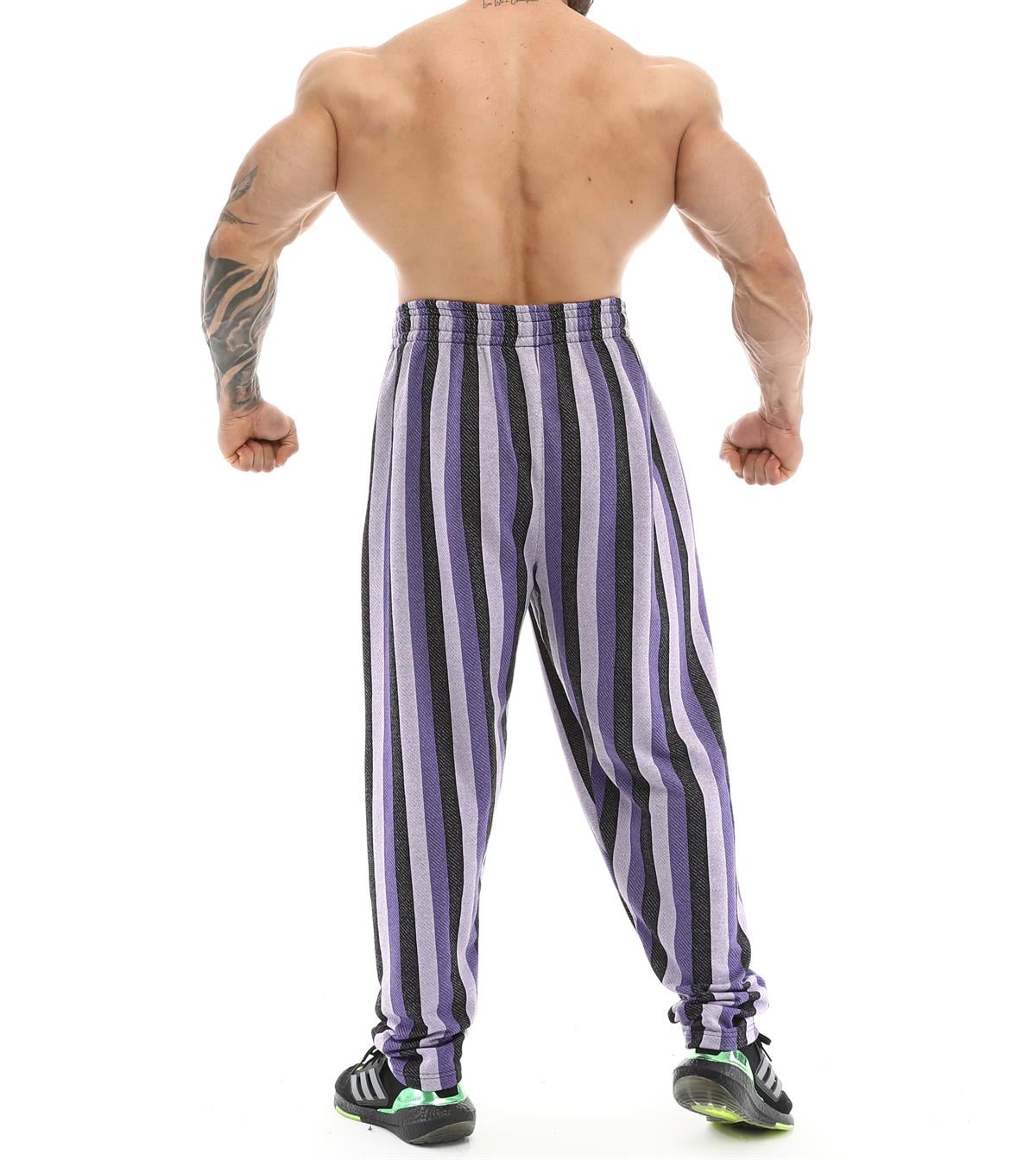 Loose Fit Striped Sweatpants 