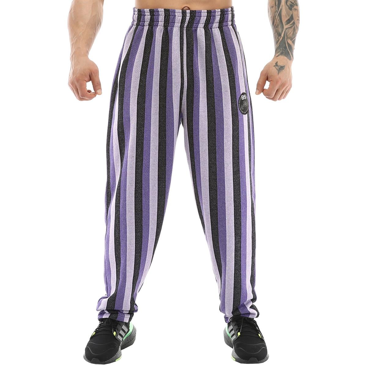 Loose Fit Striped Sweatpants 