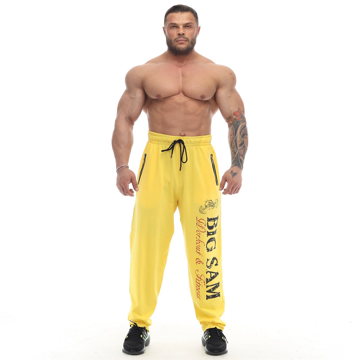 Loose Fit Sweatpants with Zippered Pockets