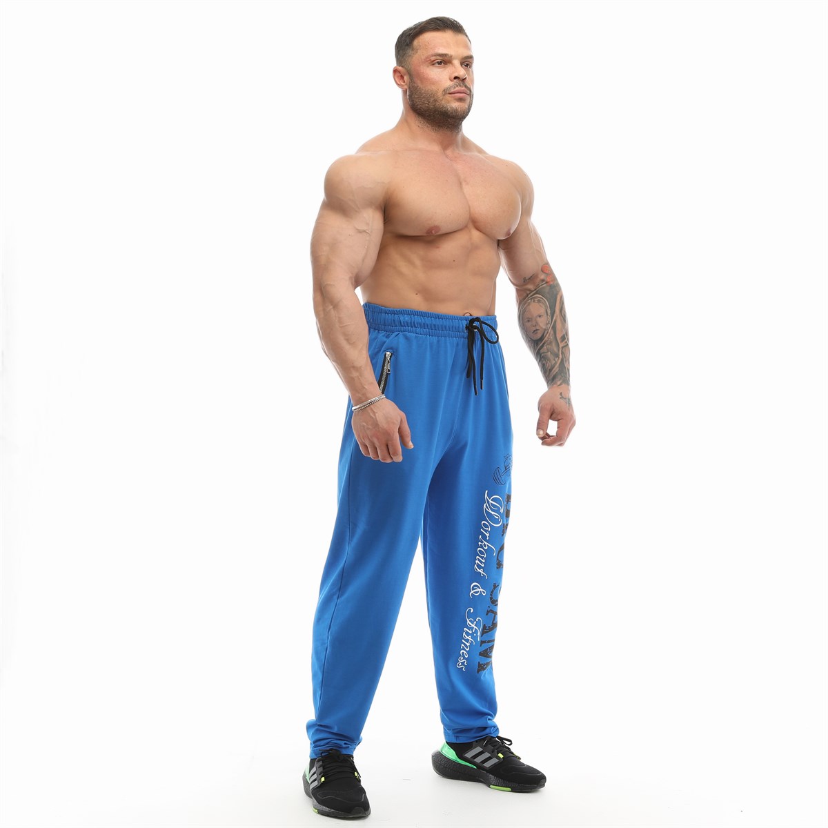 Loose Fit Sweatpants with Zippered Pockets