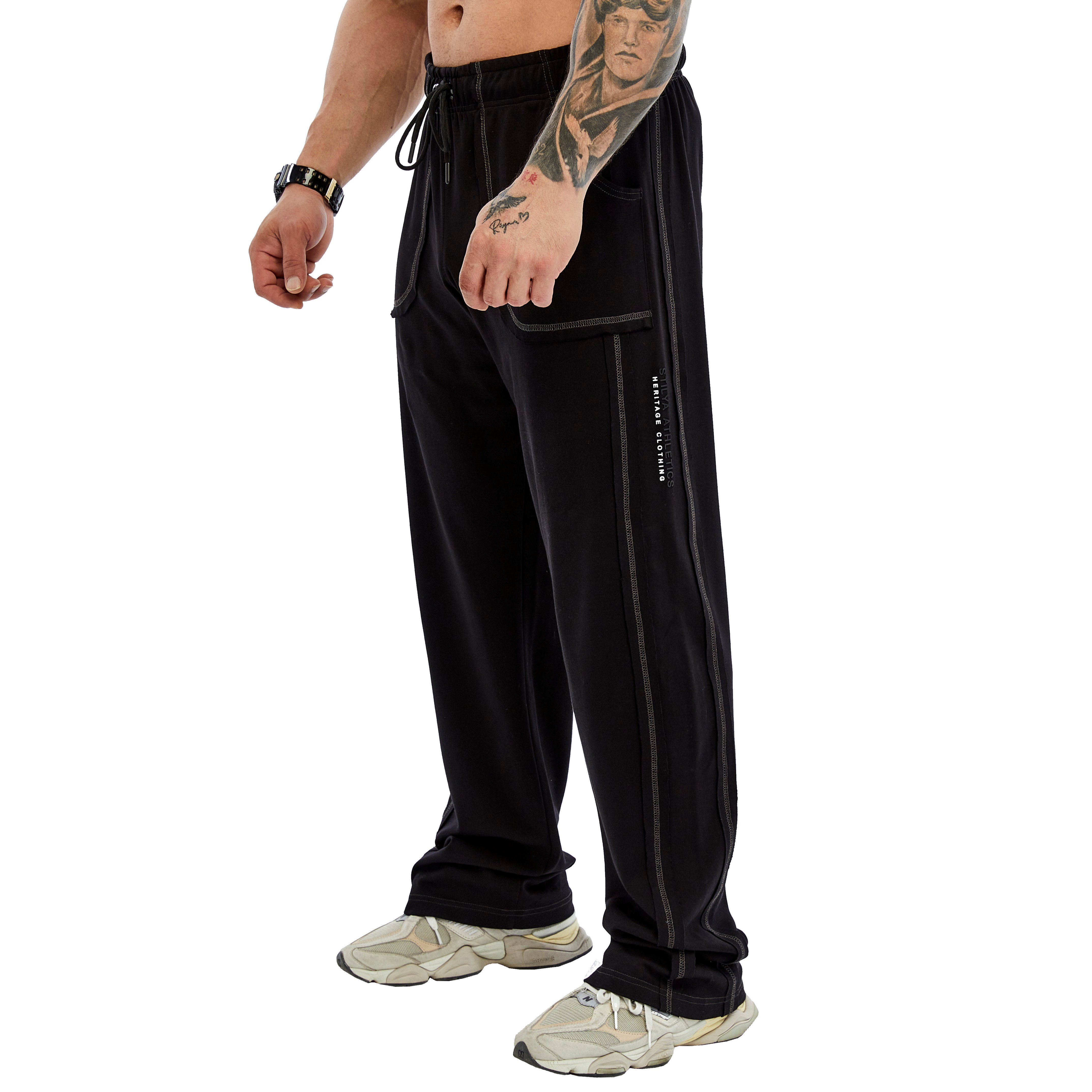 Mens 100% Cotton Lightweight Sweatpants