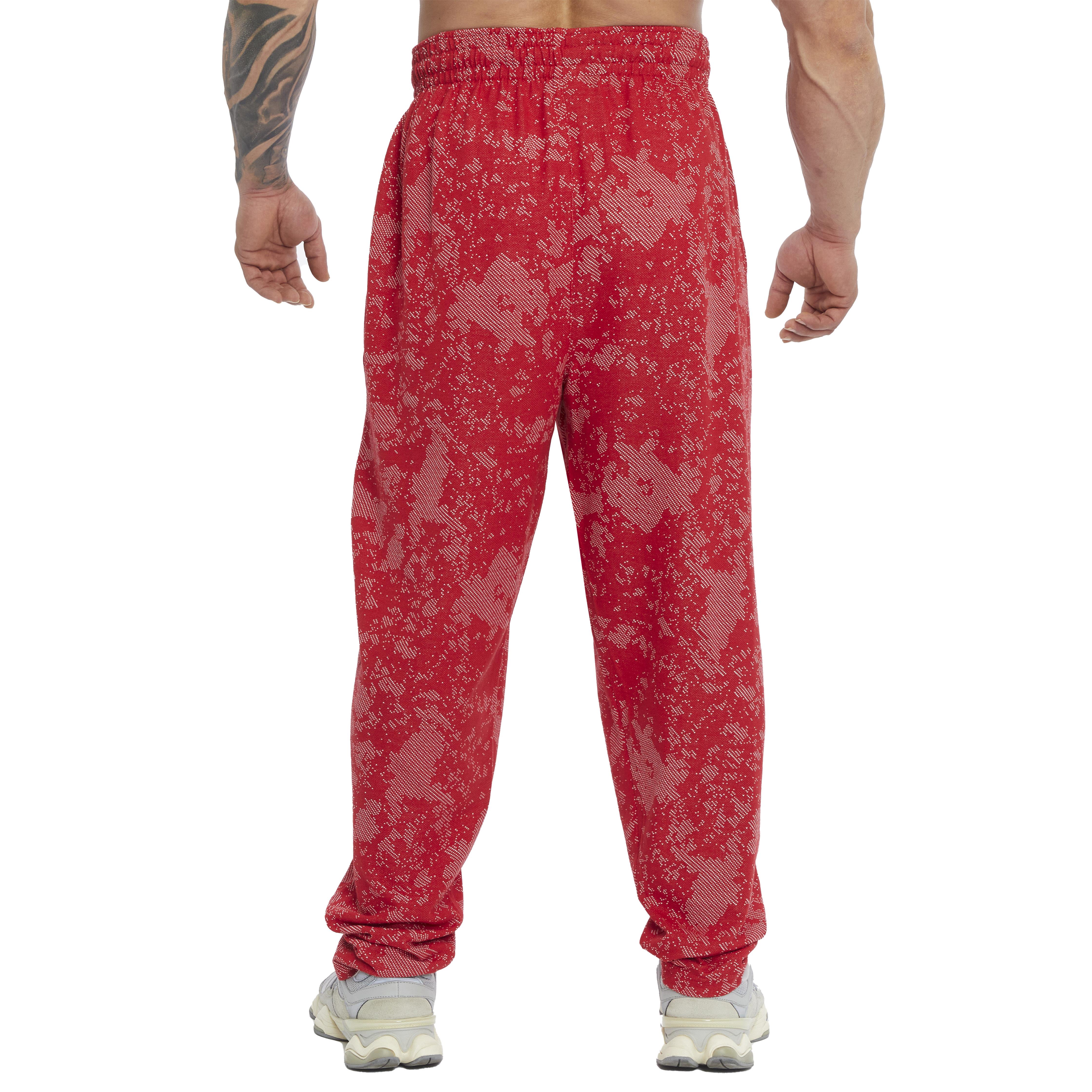 Mens Baggy Technical Camo Sweatpants