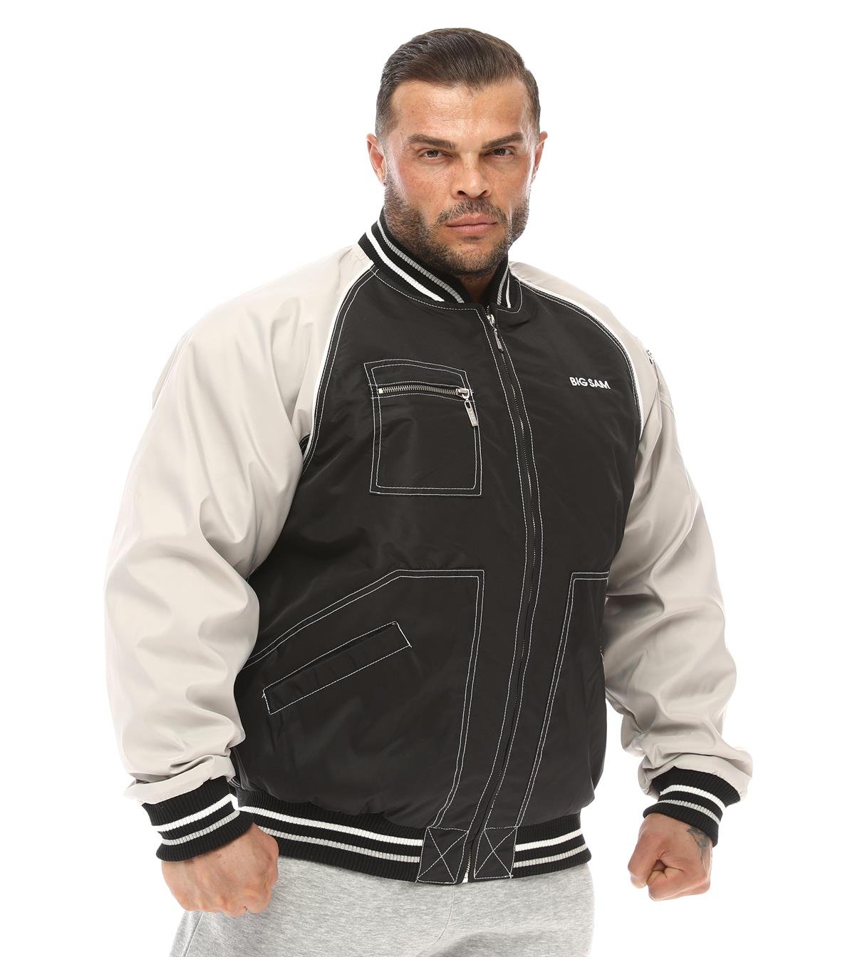 Mens Bomber Jacket Winter Coat