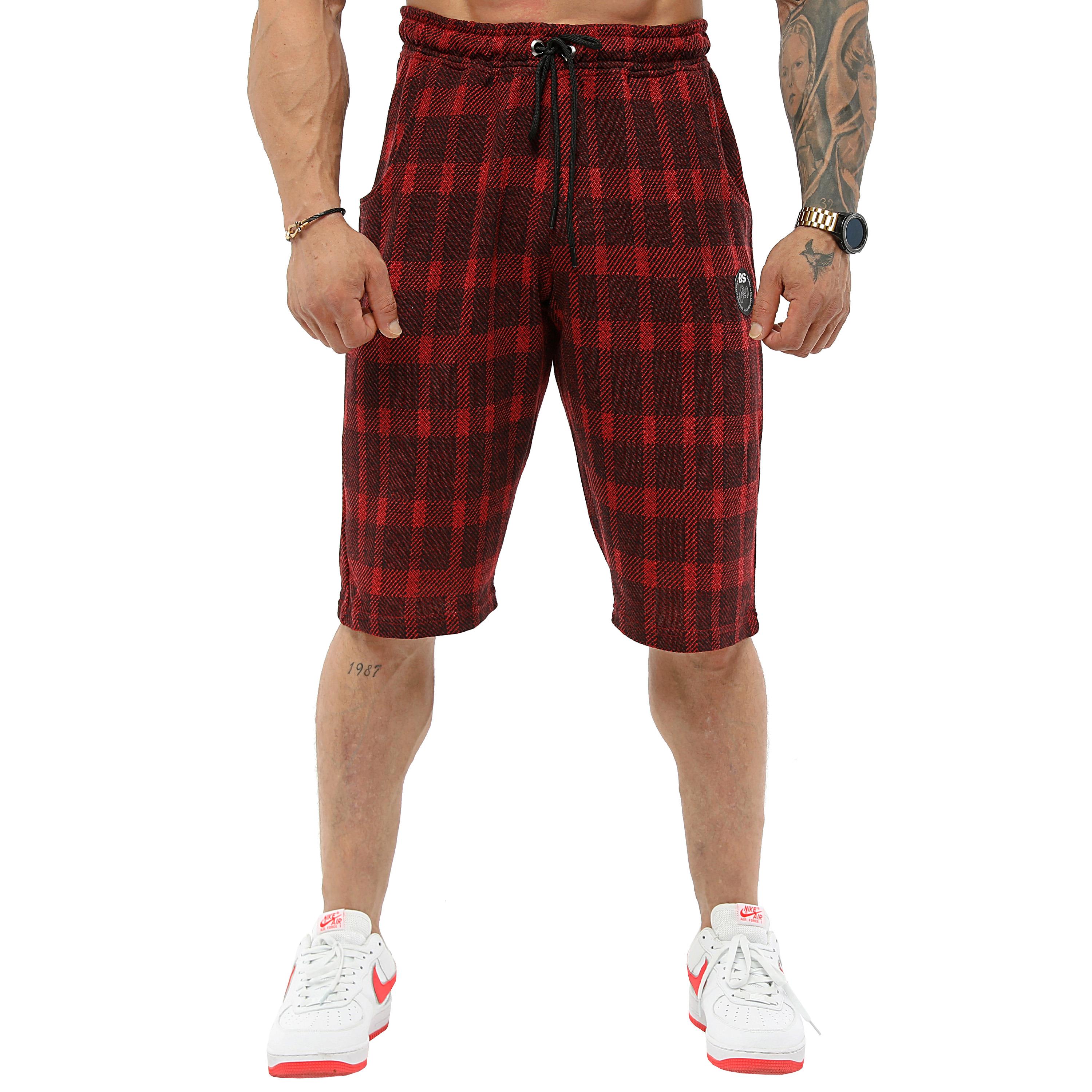 Mens Burgundy Shorts