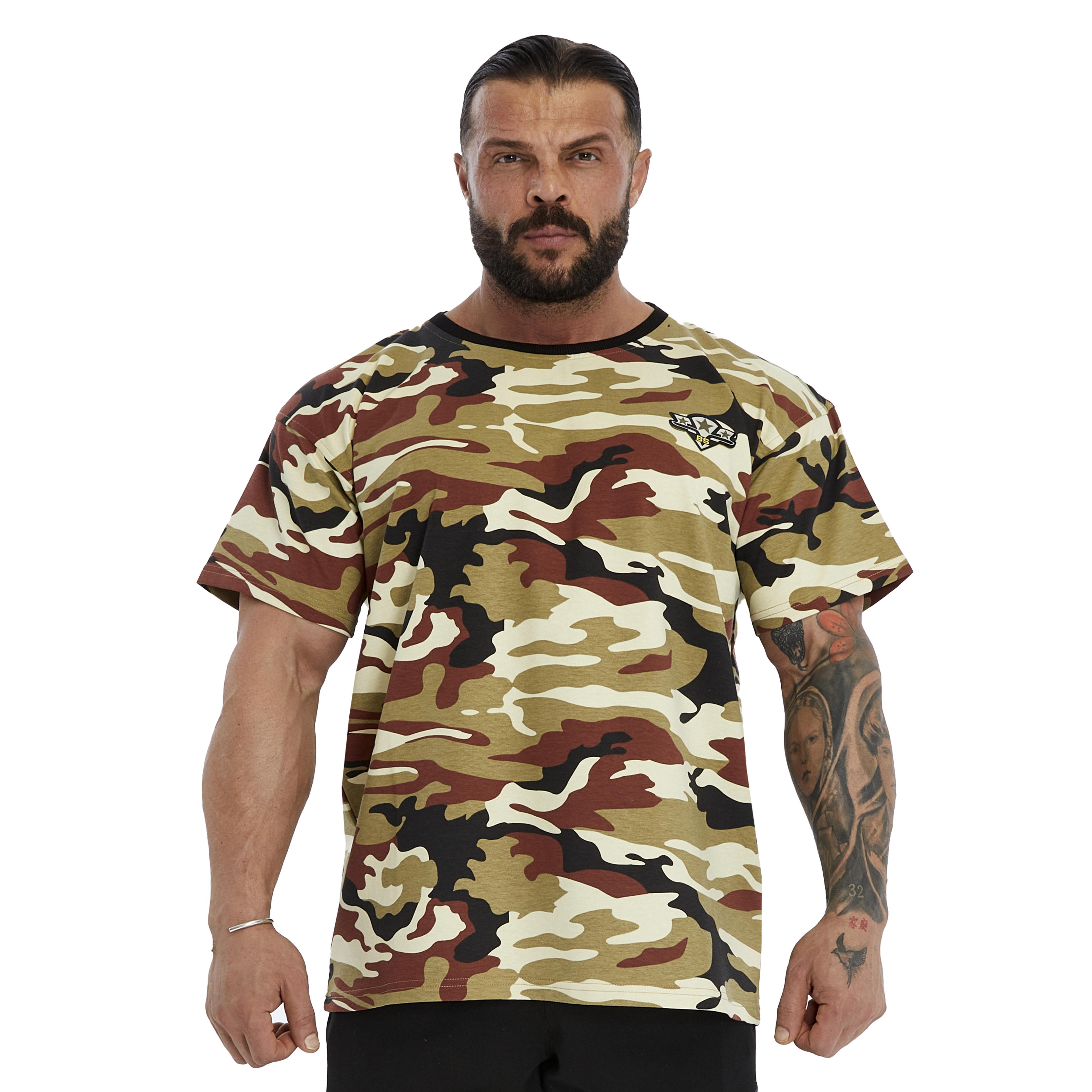 Mens Camouflage Regular Fit T-shirt