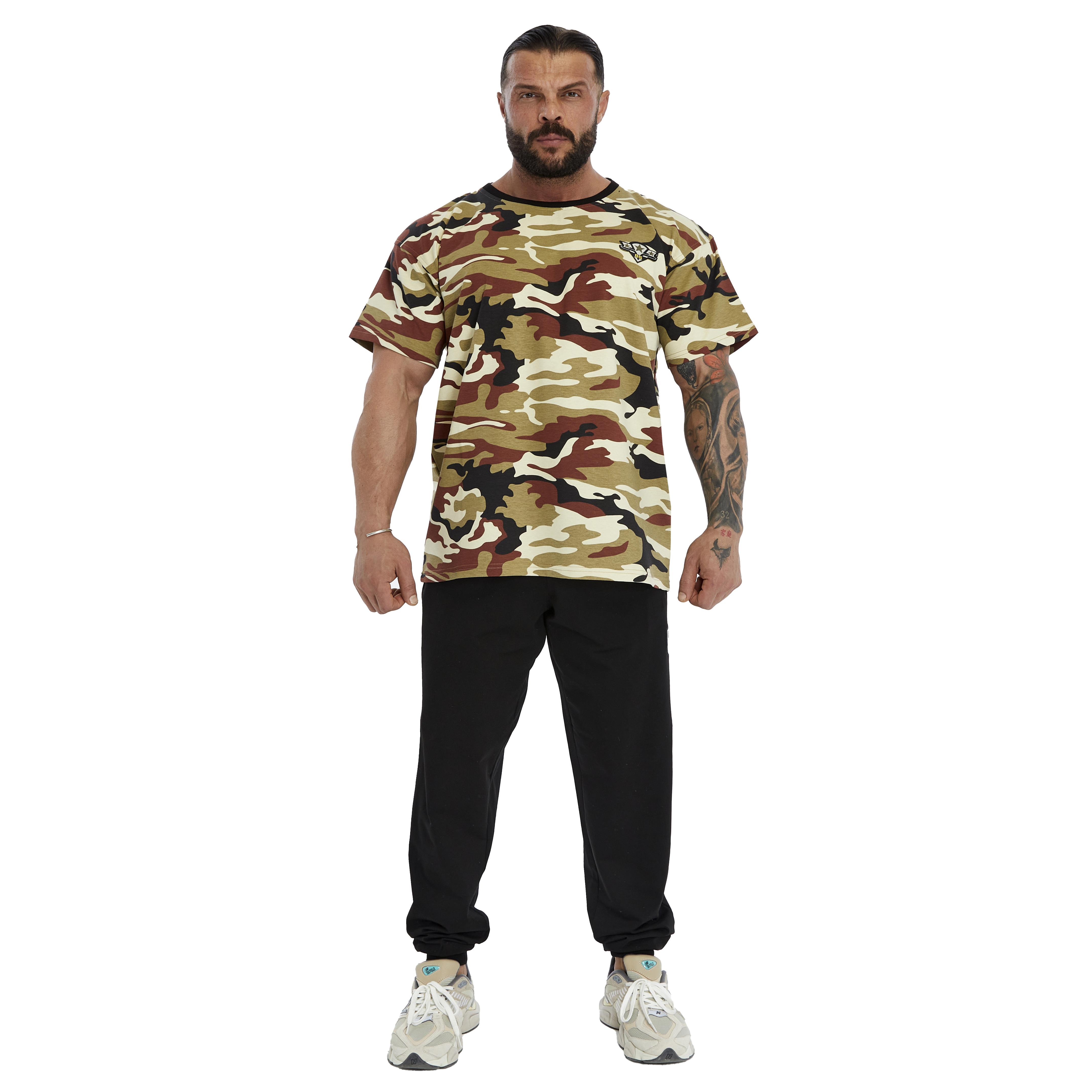 Mens Camouflage Regular Fit T-shirt