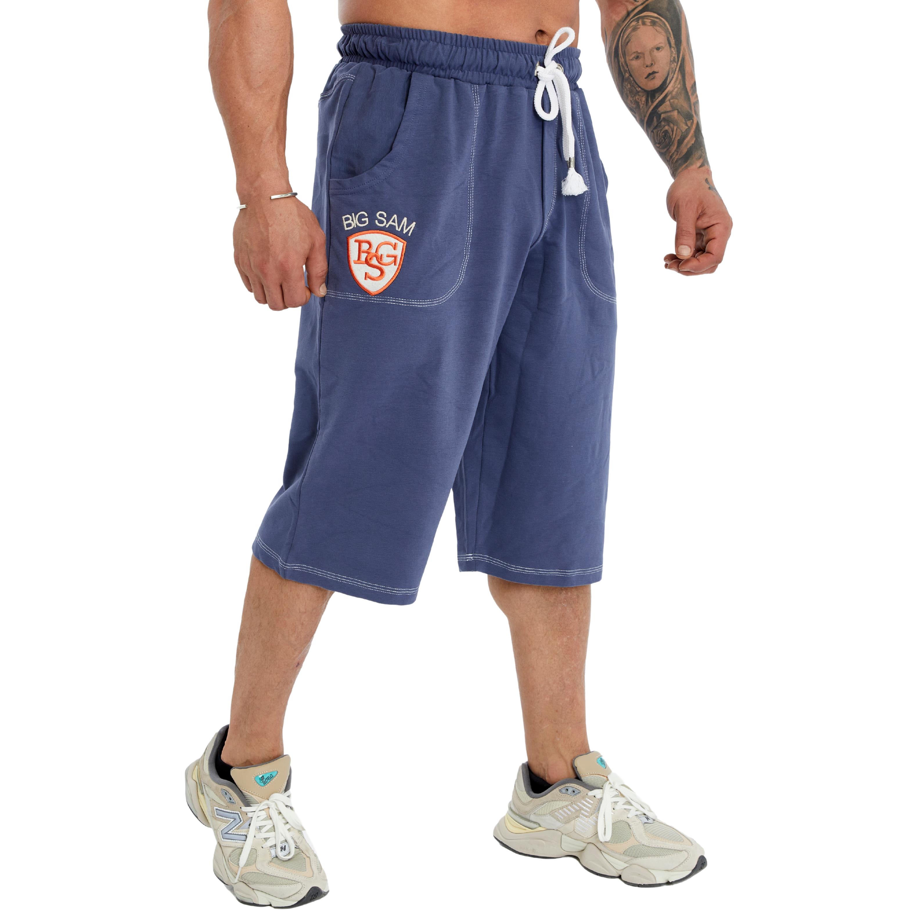 Mens Cotton Capri Shorts