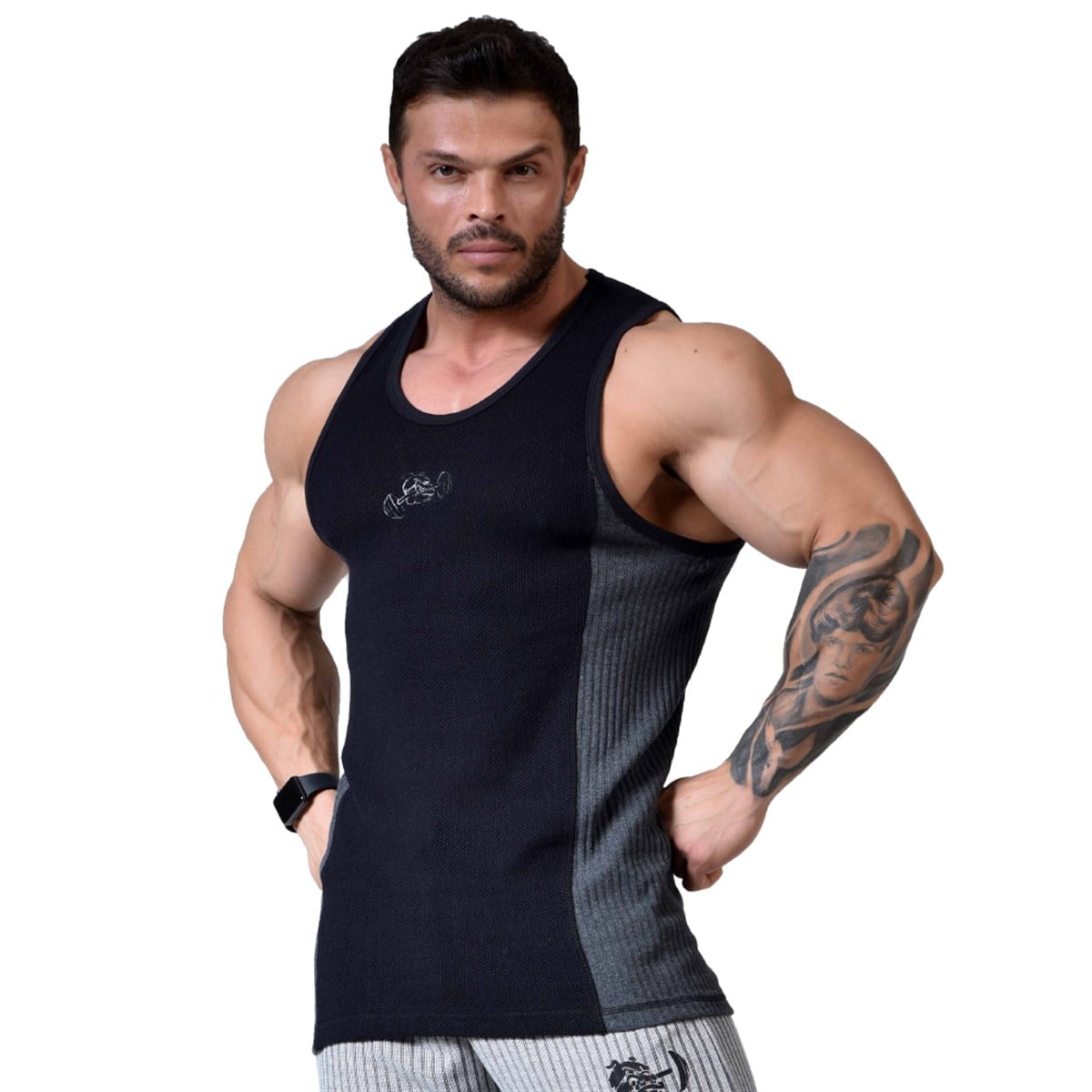 Mens Gym Camuoflage Sleeveless Top