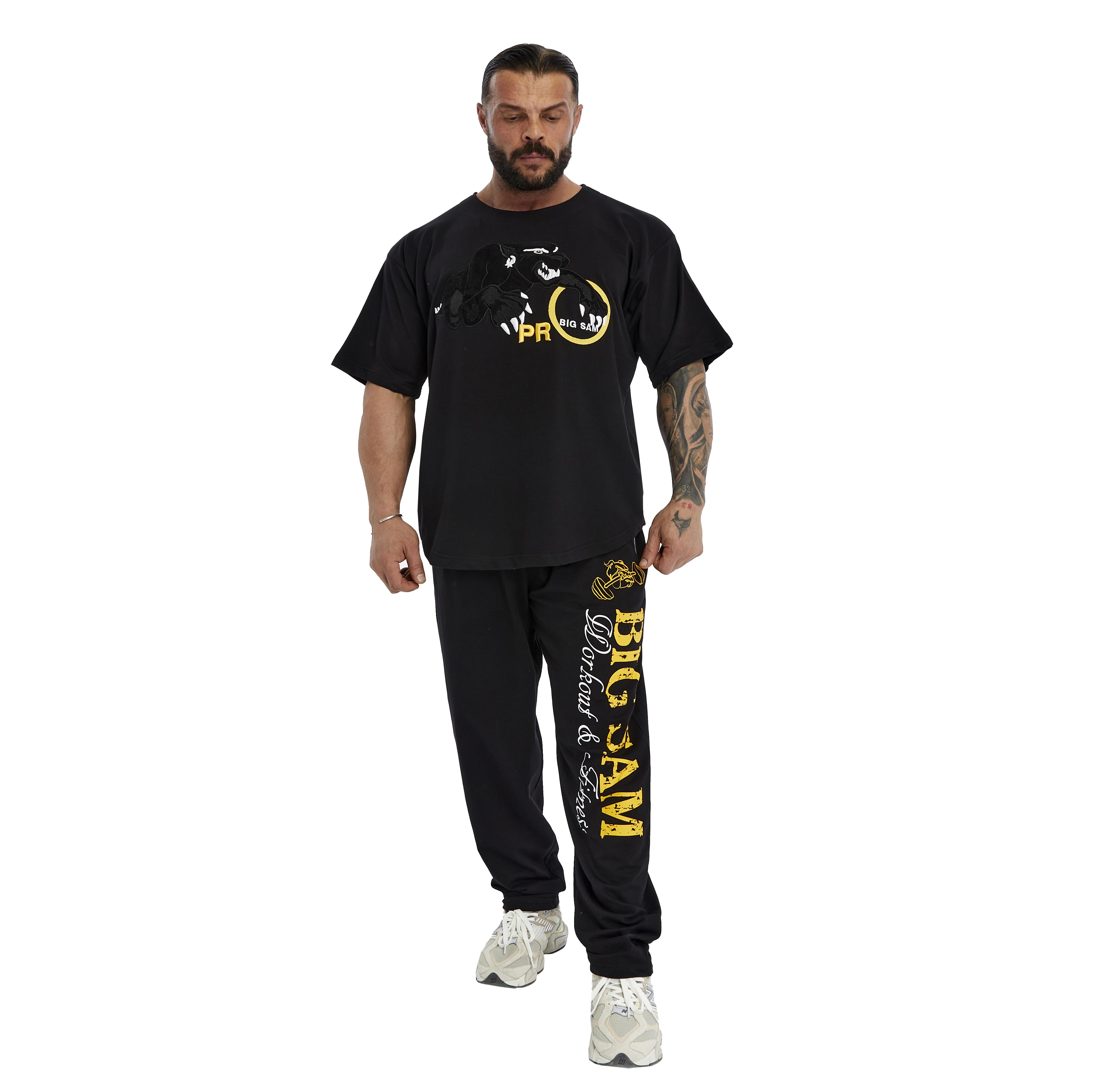 Mens Gym T-shirt Big Sam