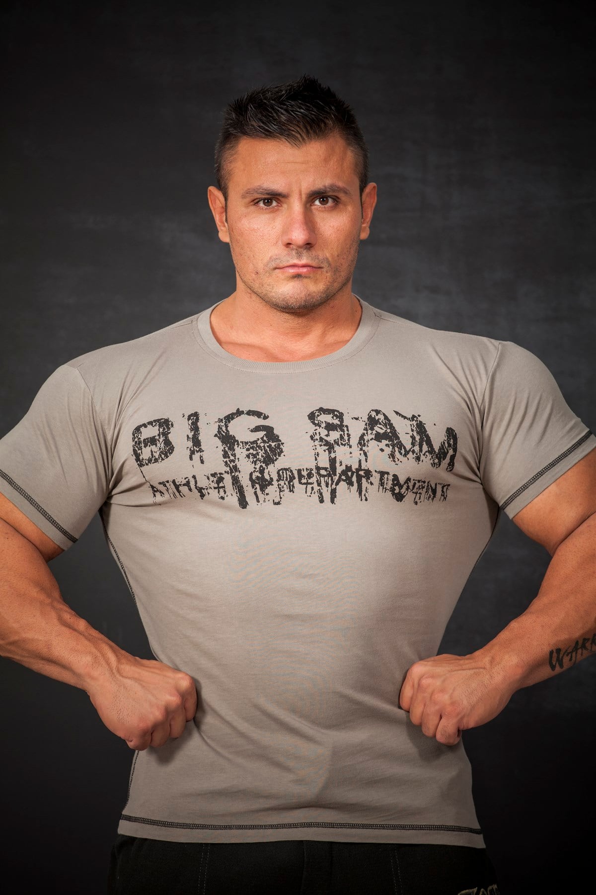 Mens Gym Workout T-shirt 