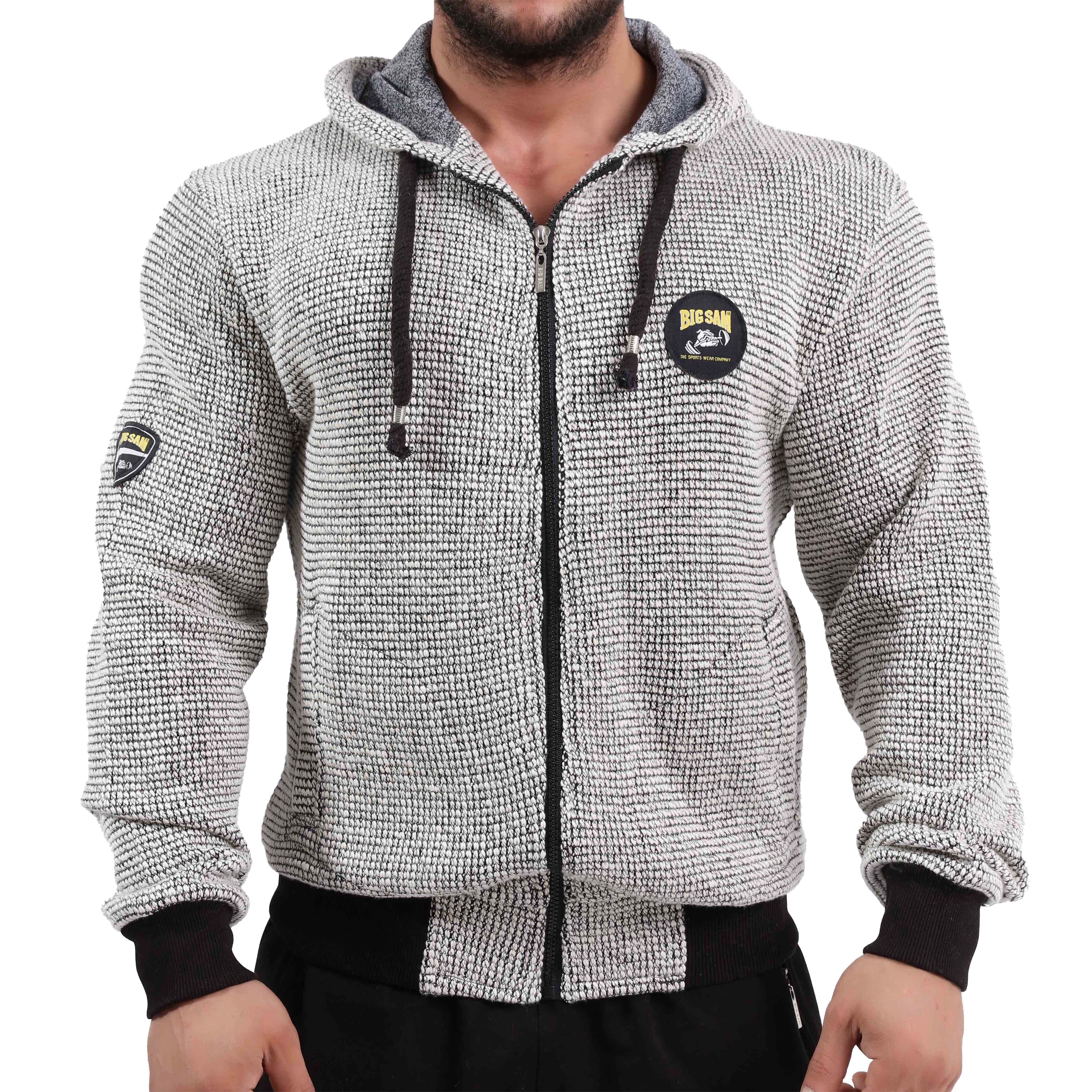 Mens Hooded Soft Winter Jacket