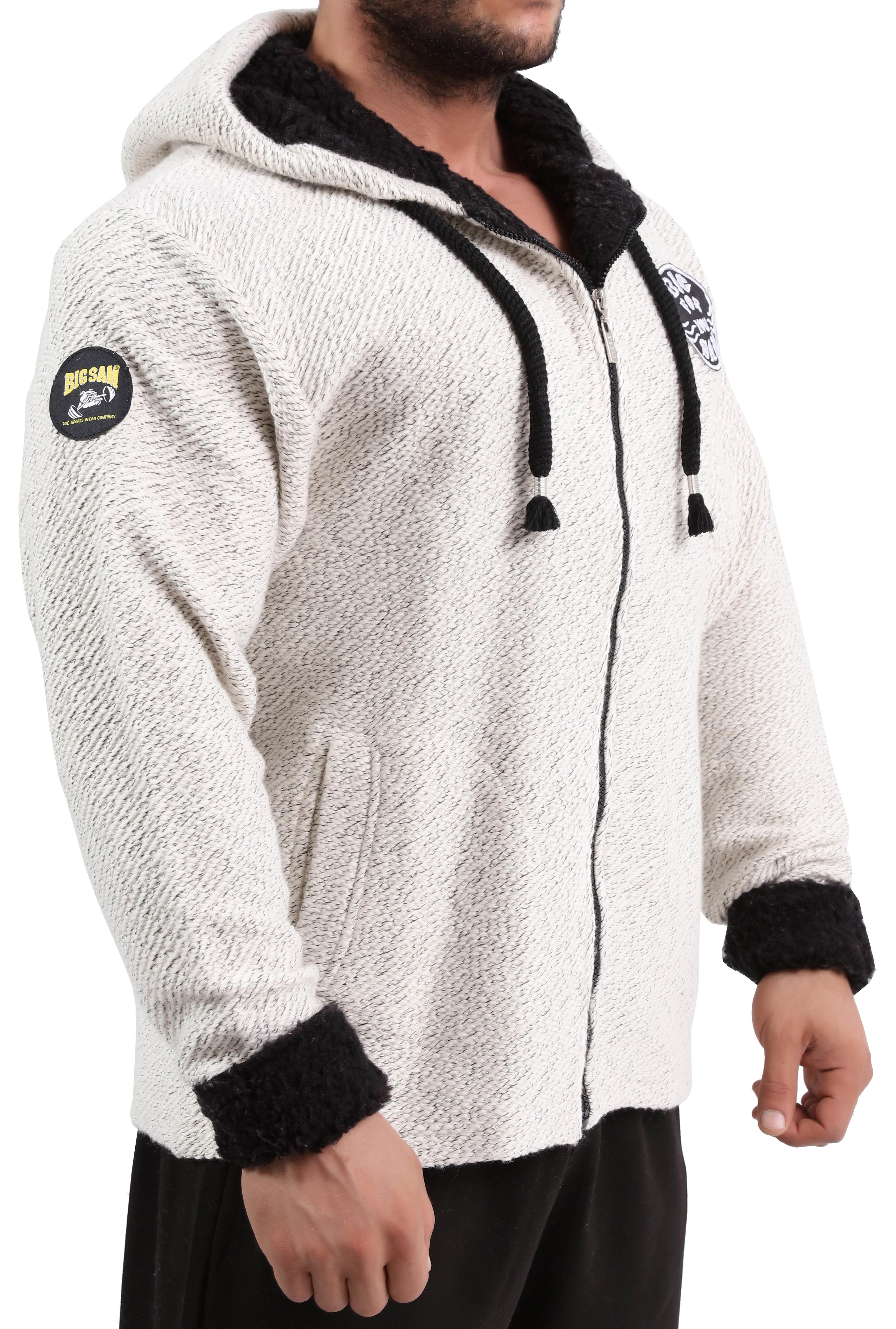 Mens Hooded Soft Winter Jacket