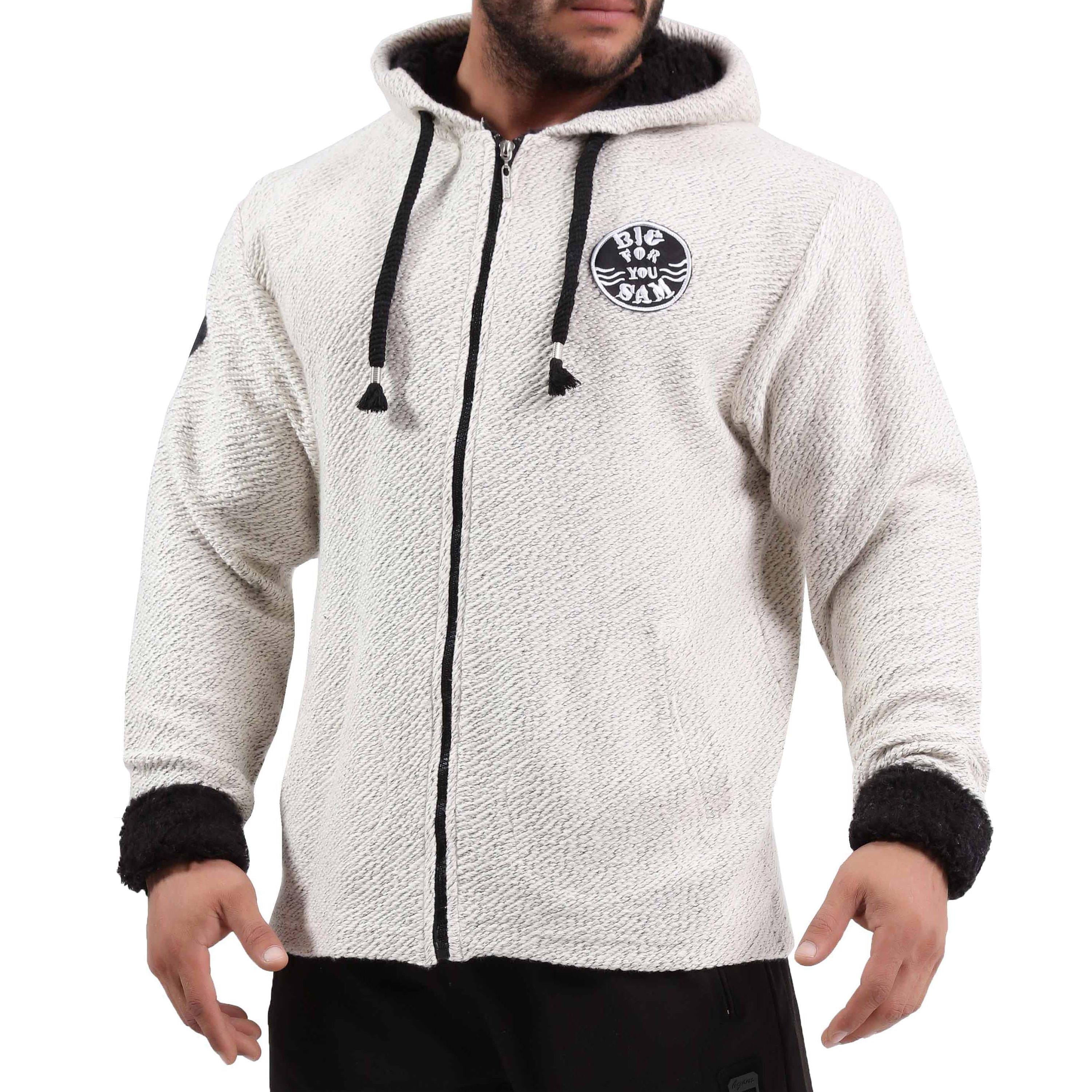Mens Hooded Soft Winter Jacket