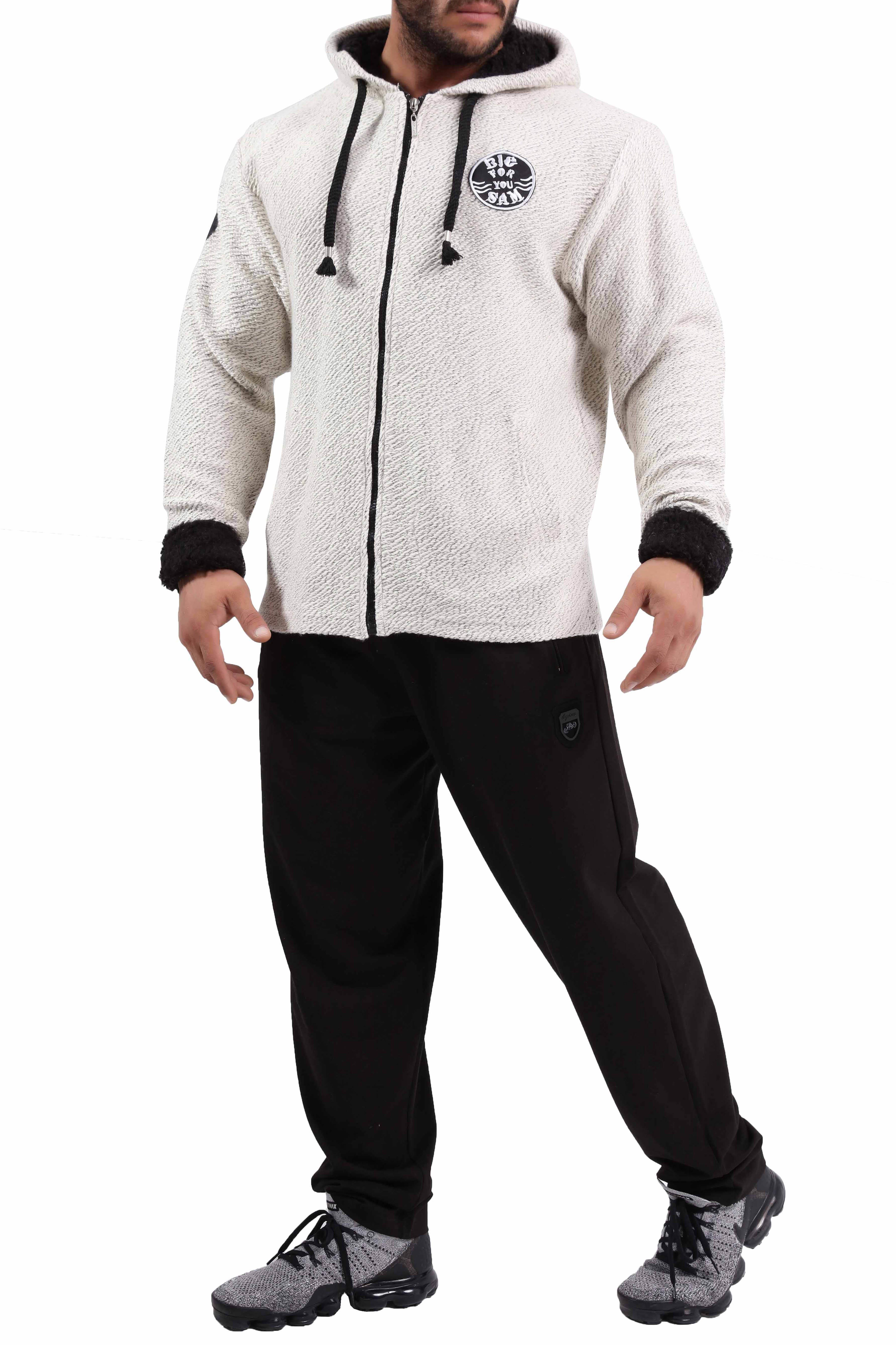 Mens Hooded Soft Winter Jacket