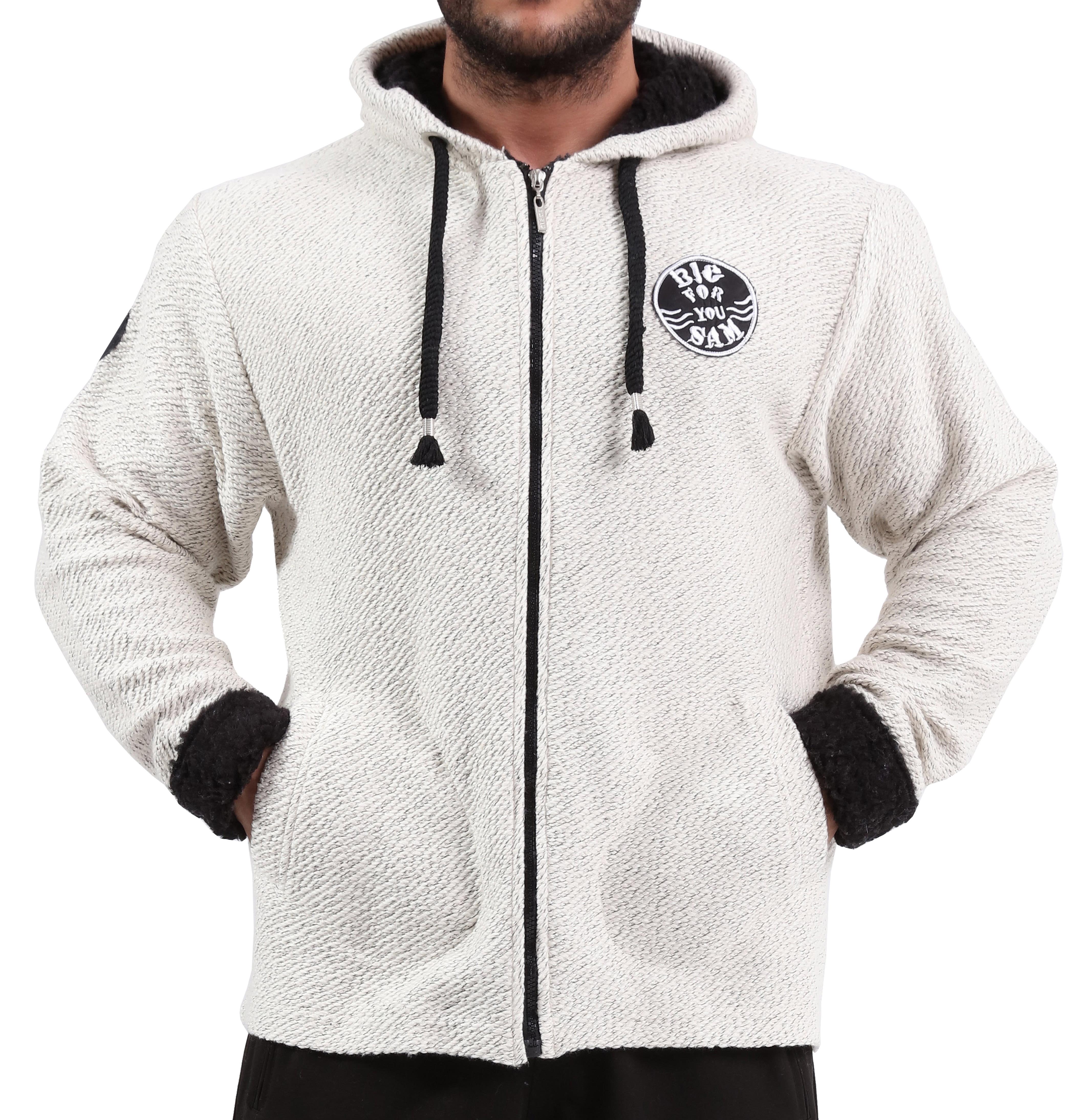 Mens Hooded Soft Winter Jacket