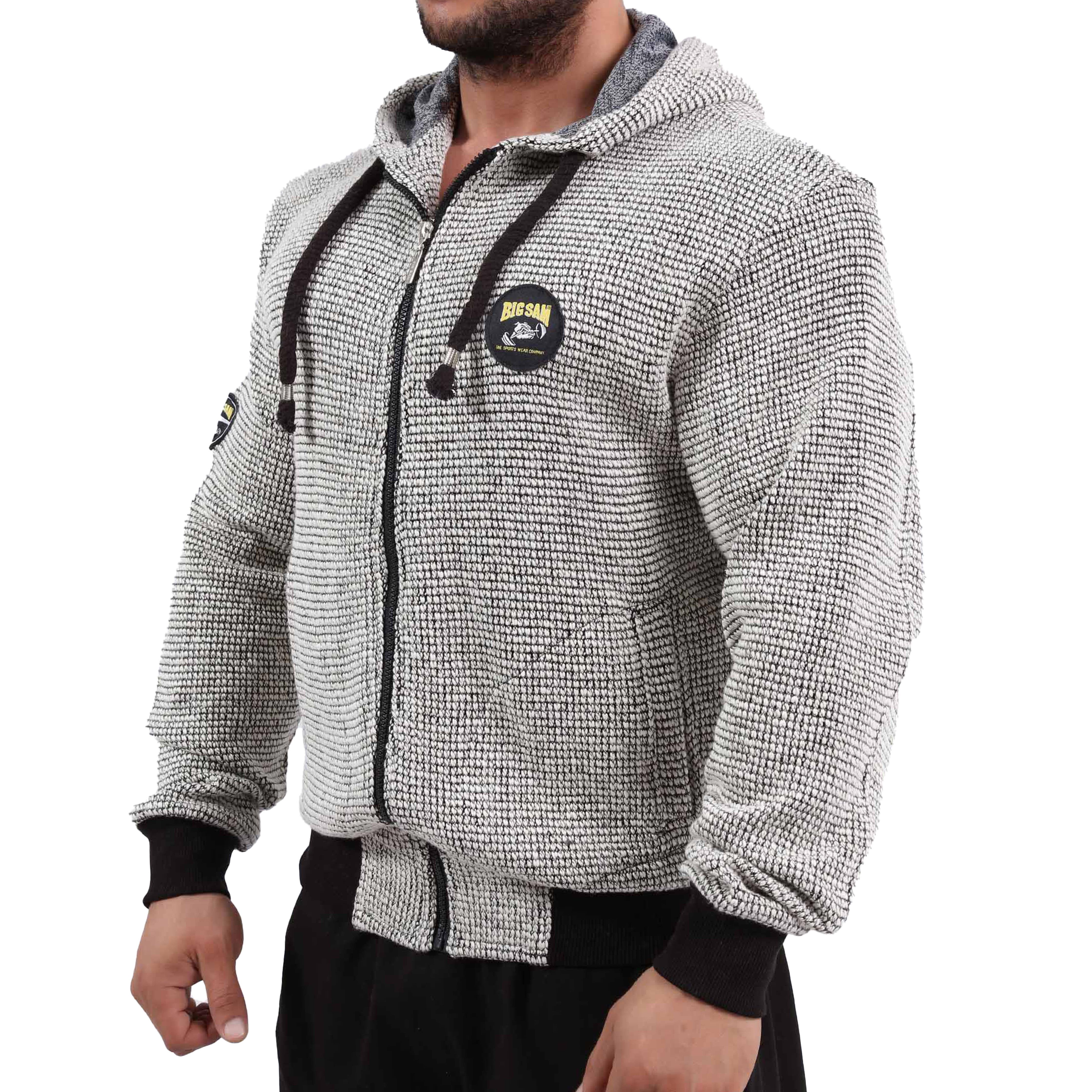 Mens Hooded Soft Winter Jacket