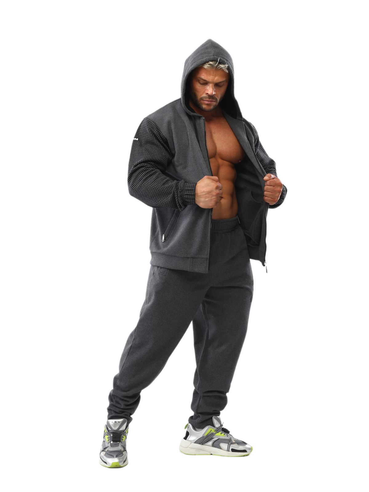 Mens Hooded Winter Jacket