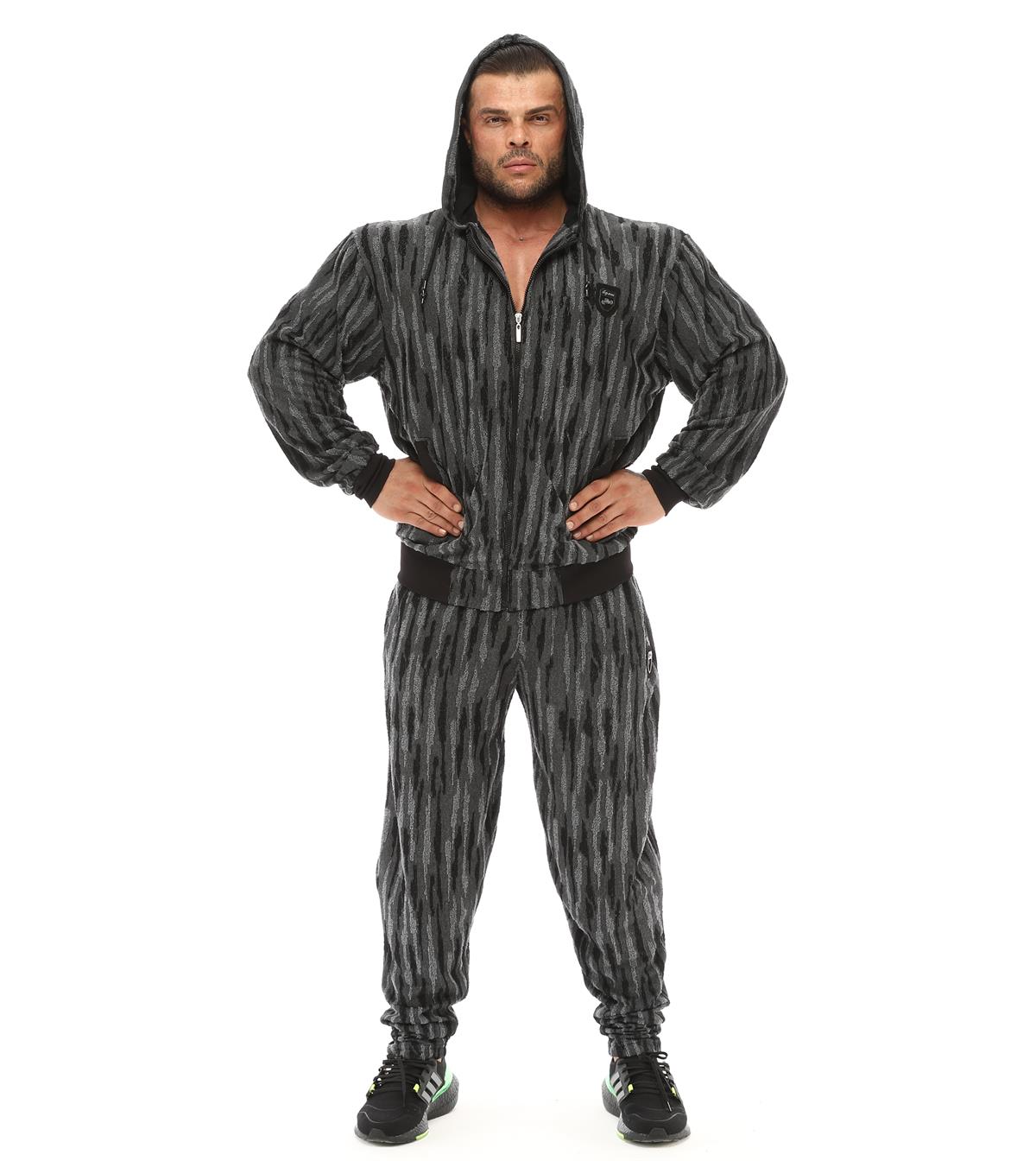 Mens Hooded Winter Towel Jacket