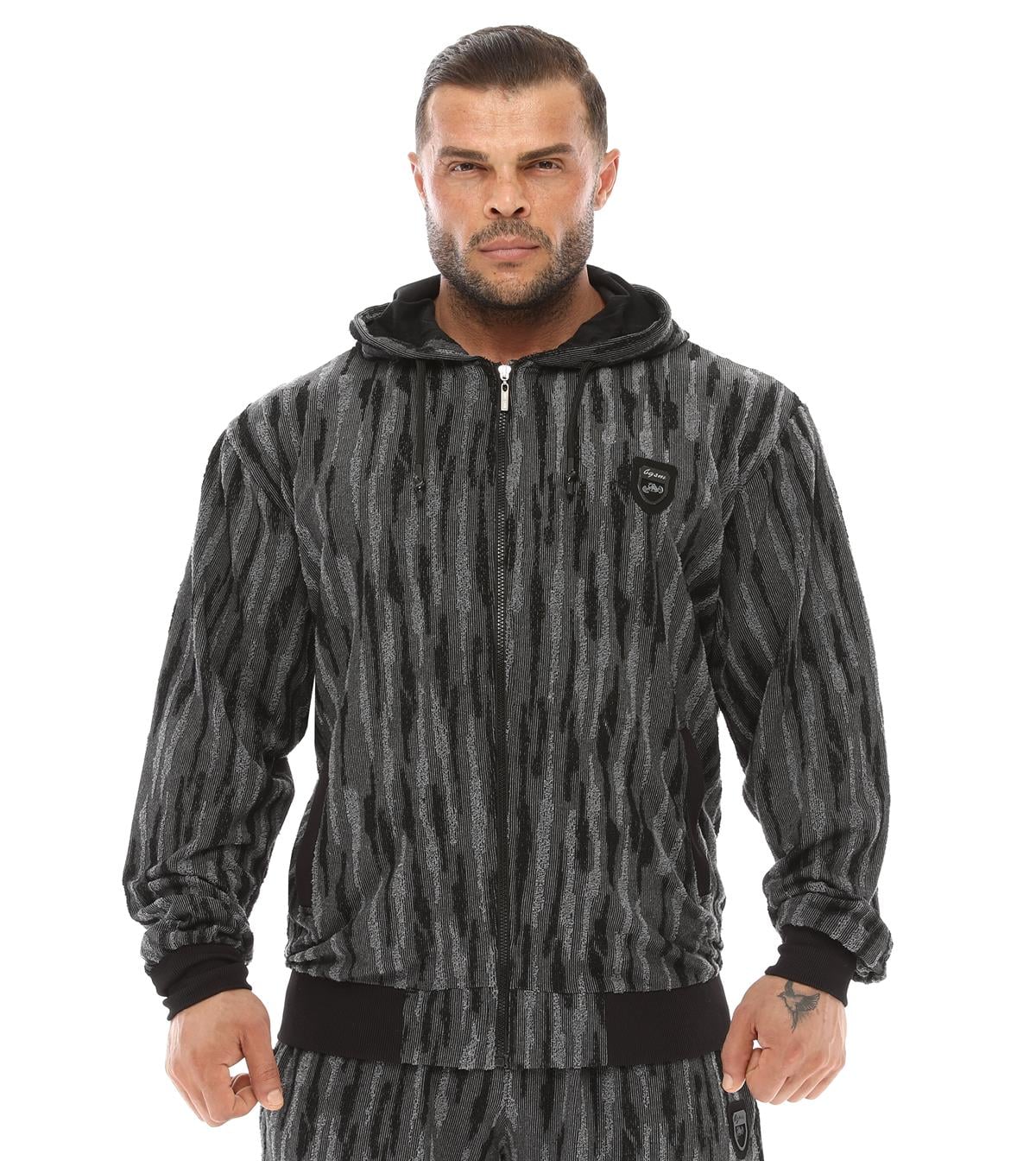 Mens Hooded Winter Towel Jacket